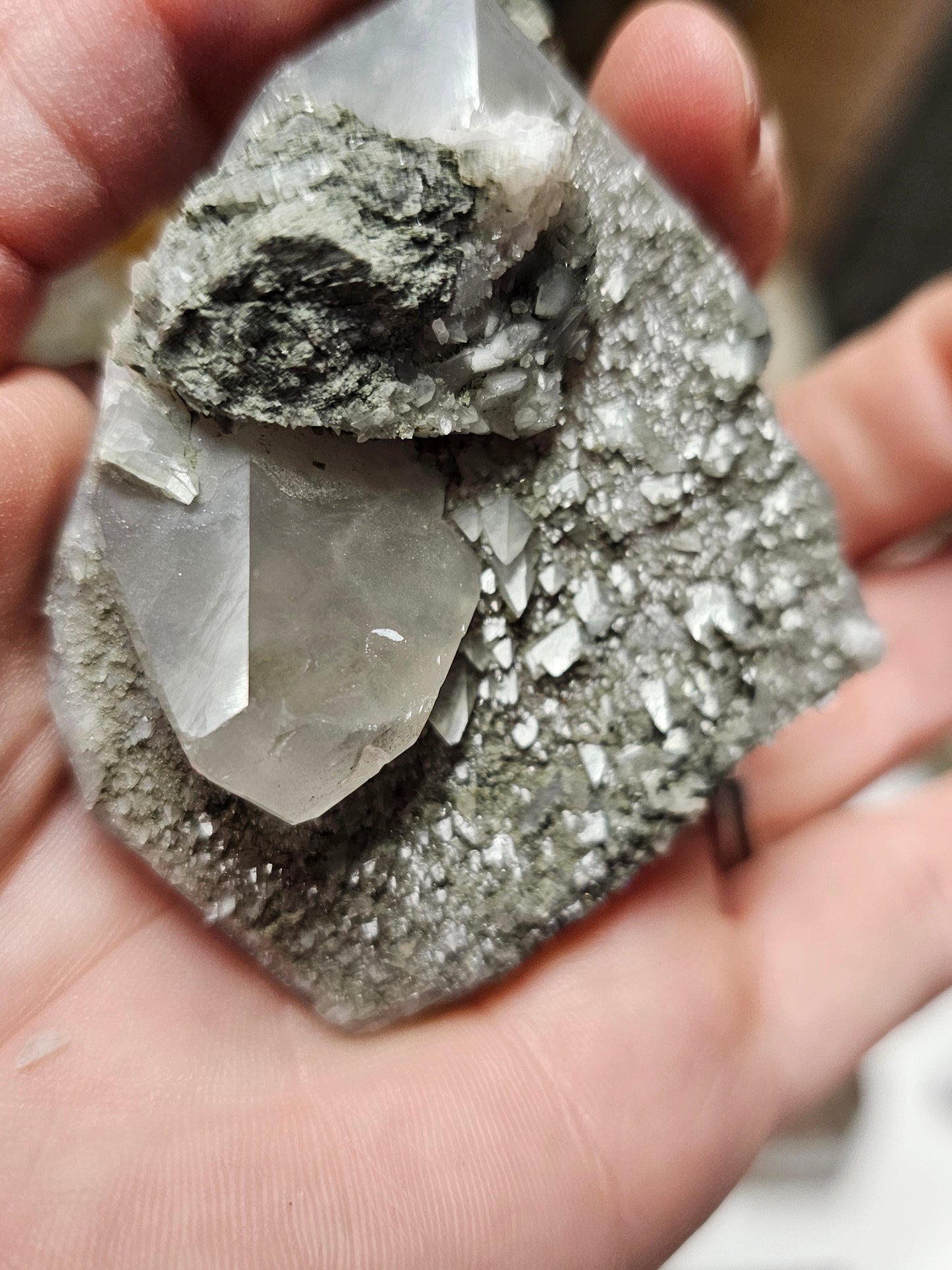 Lilac Calcite