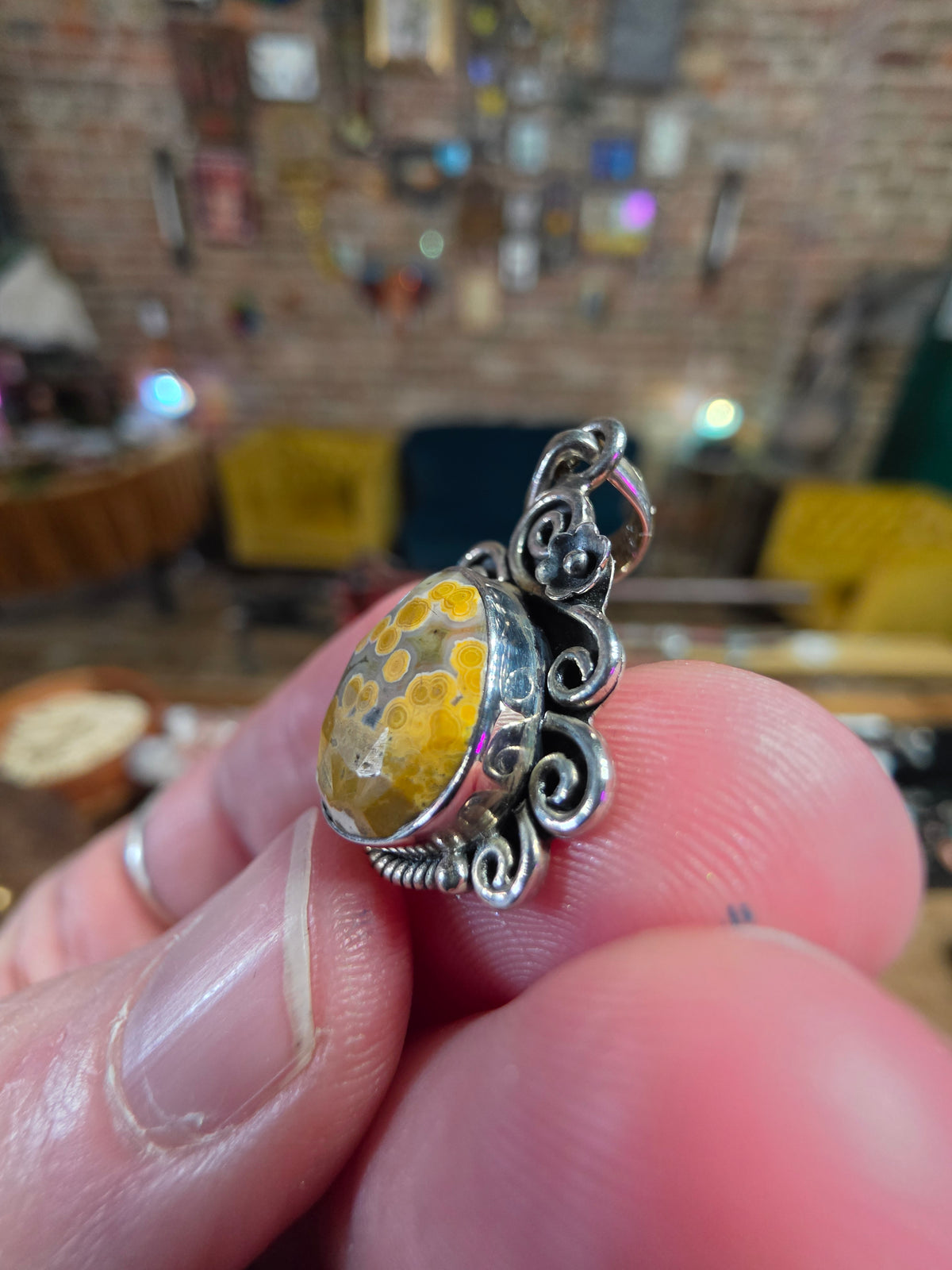 Ocean Jasper Pendant