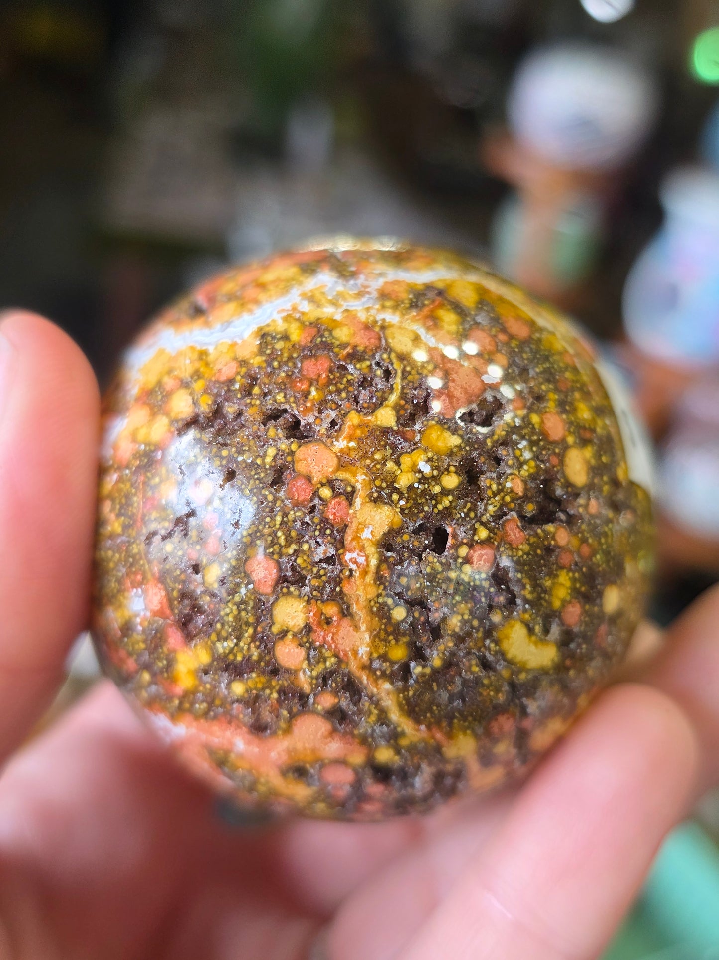 Poppy Jasper Sphere