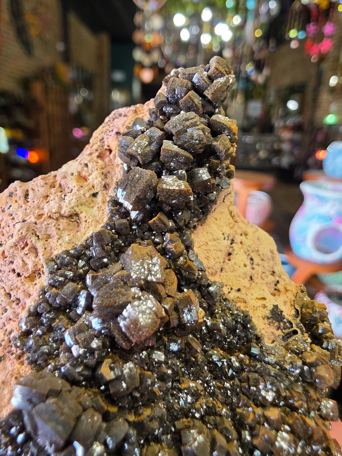 Pyromorphite on Vanadinite
