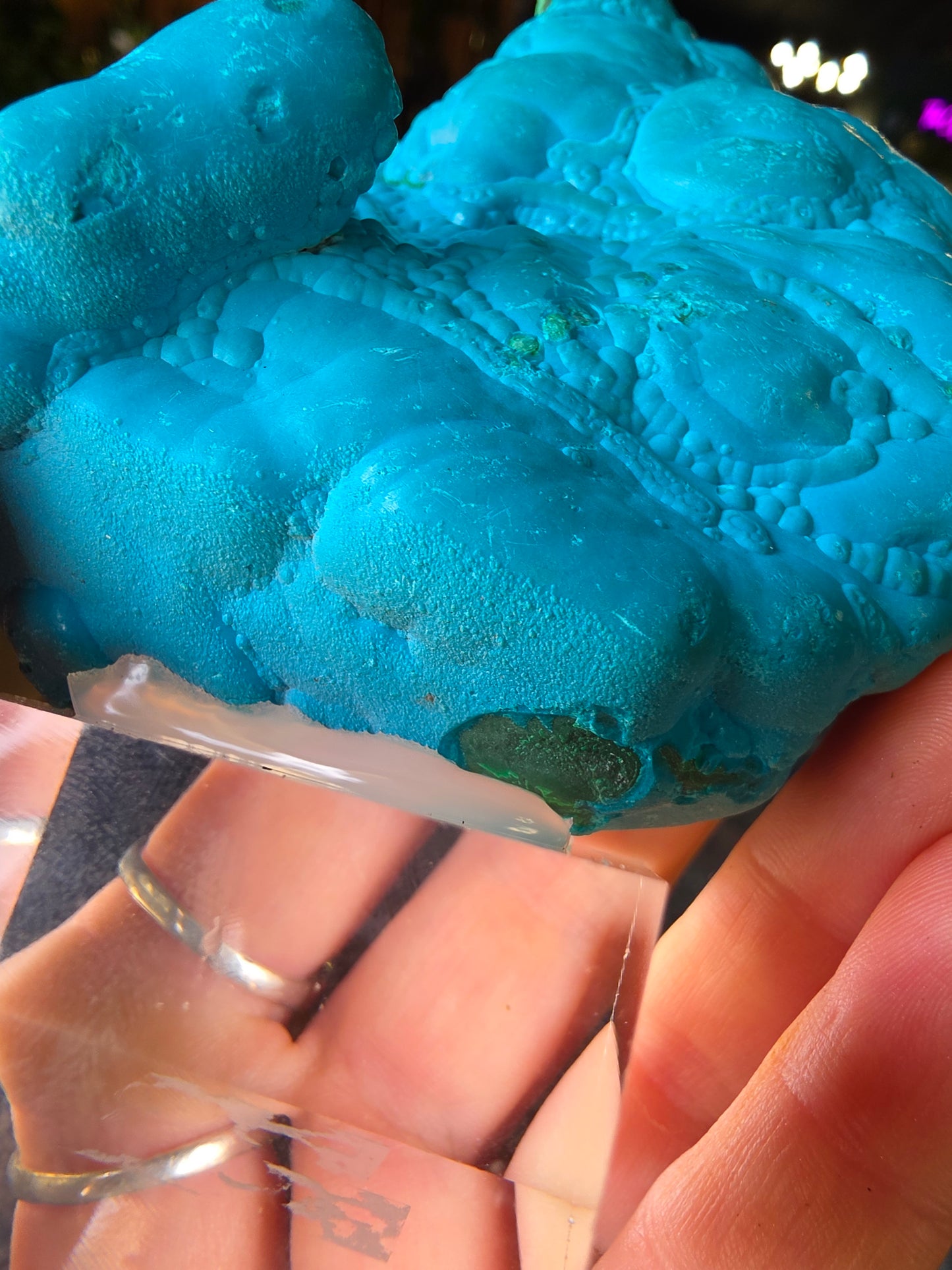 Chrysocolla and Malachite Specimen