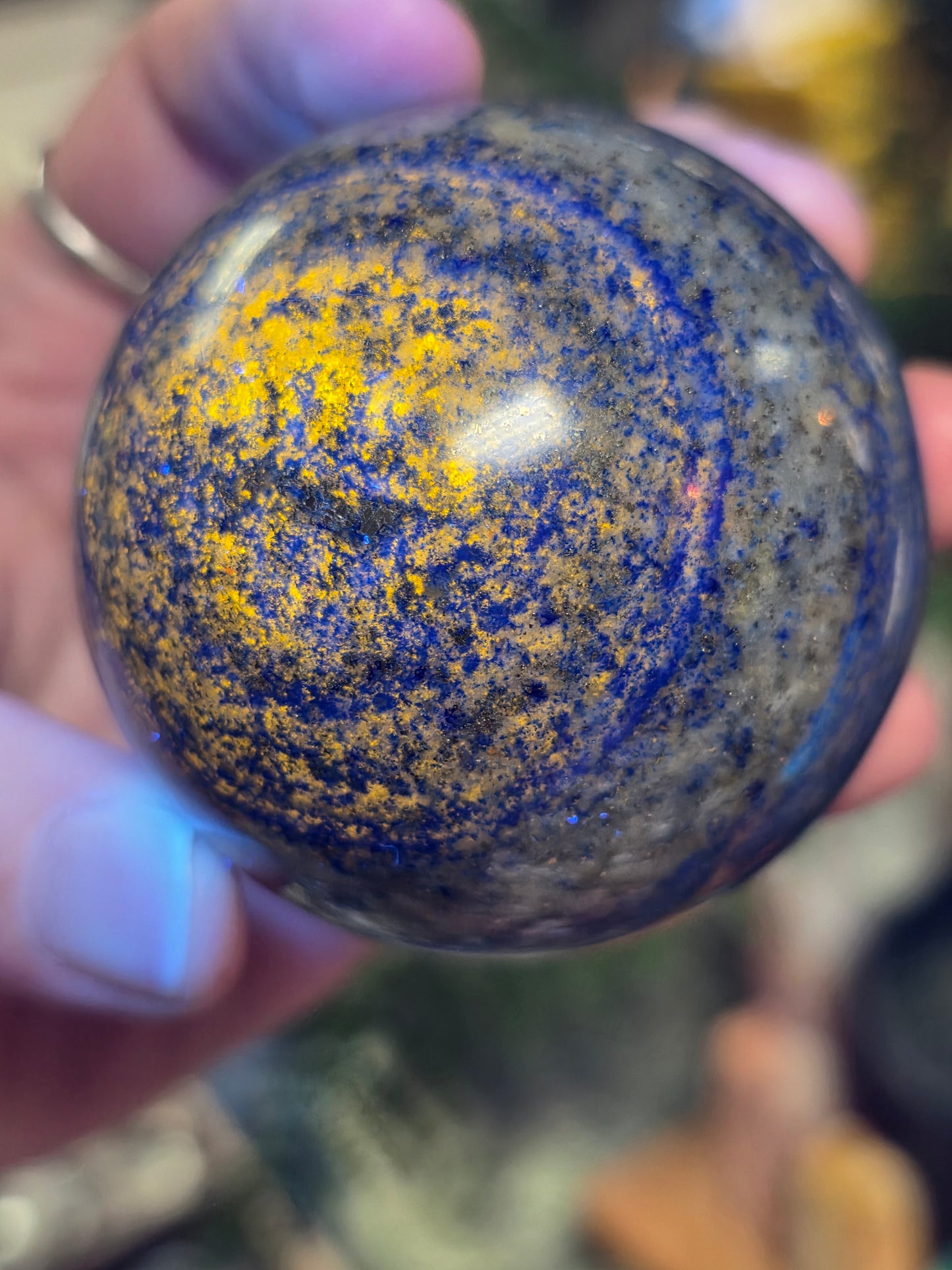 Lapis Lazuli Sphere