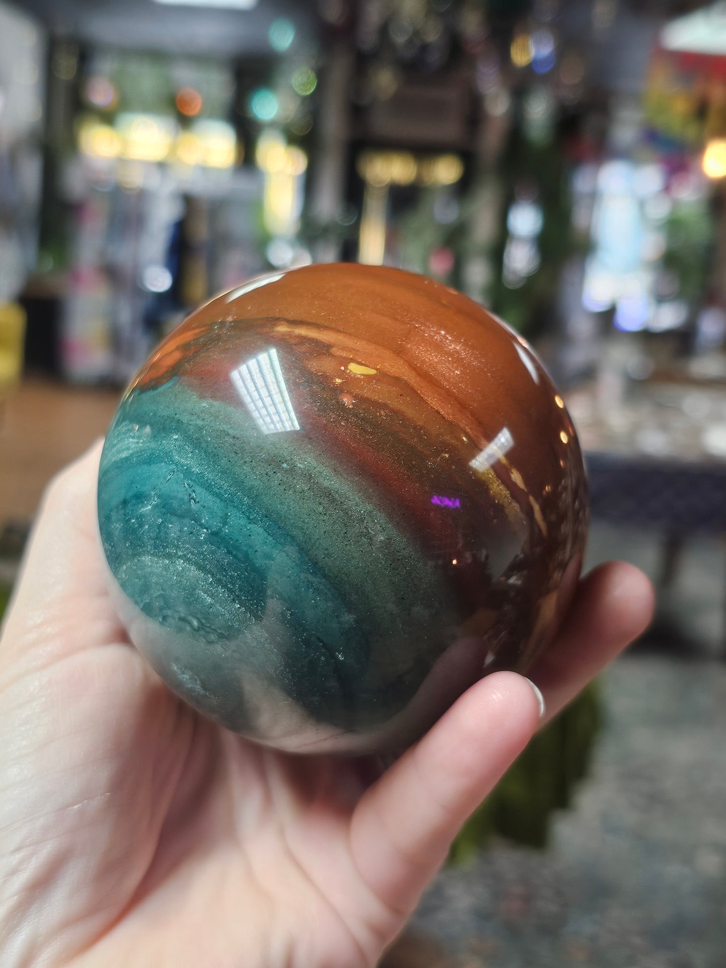 Fancy Jasper Sphere