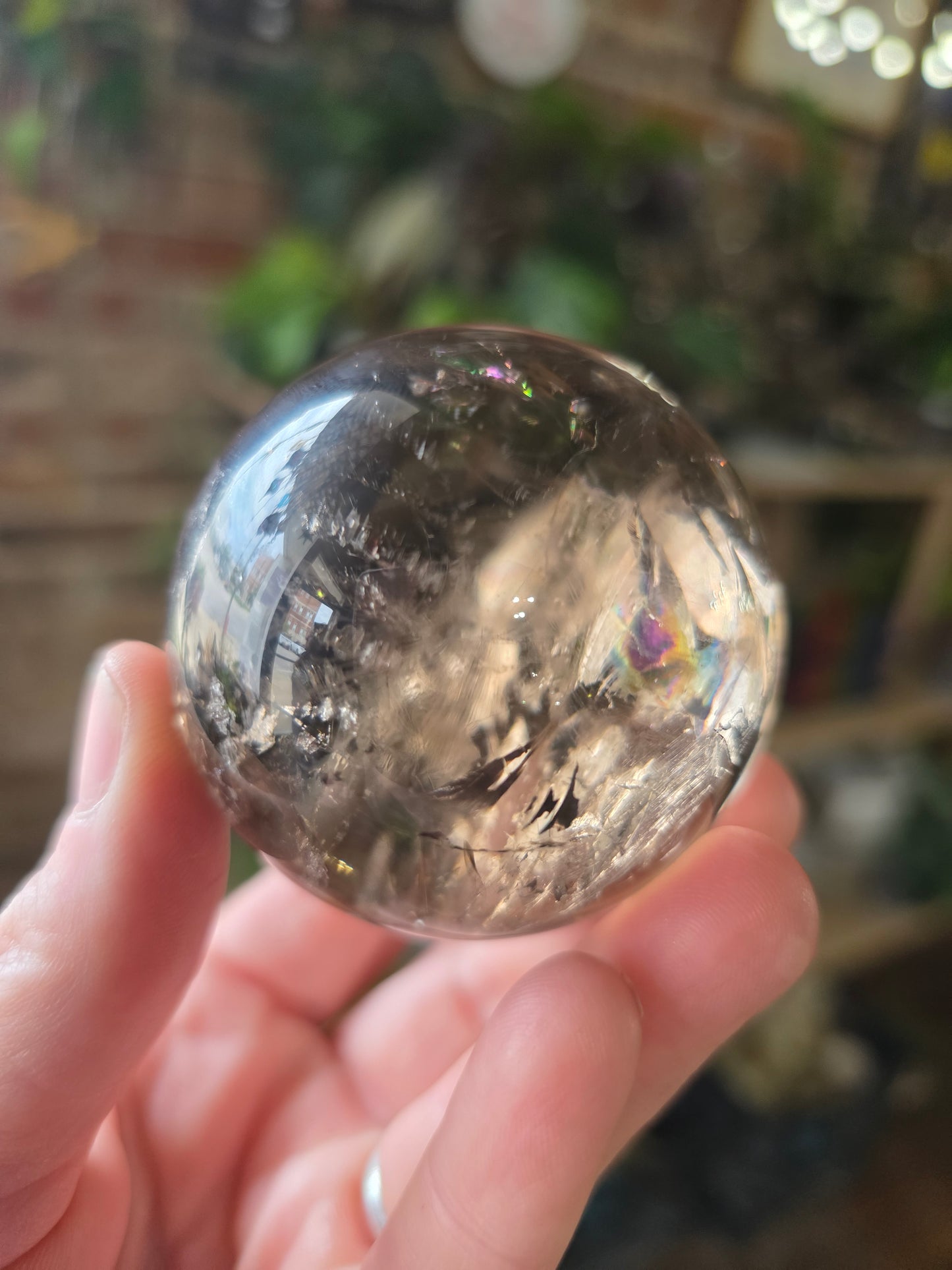 Smoky Quartz Sphere