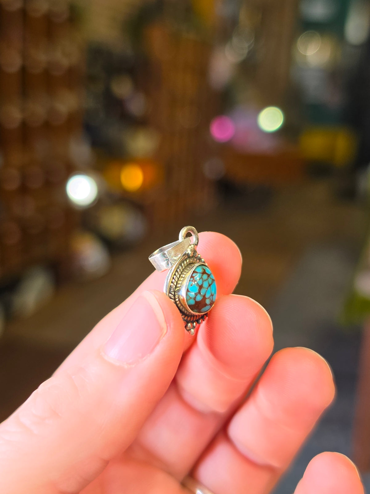 Mohave Turquoise Pendant