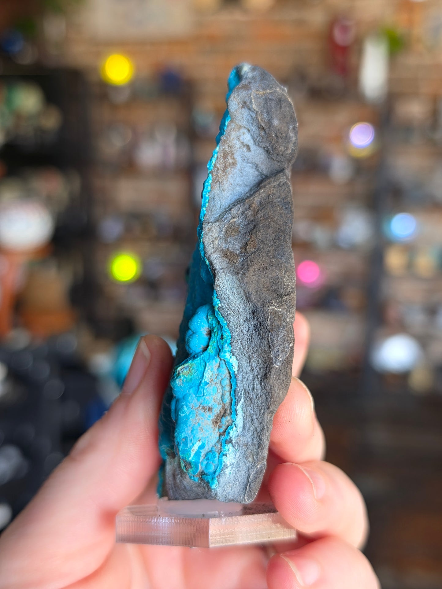 Chrysocolla and Malachite