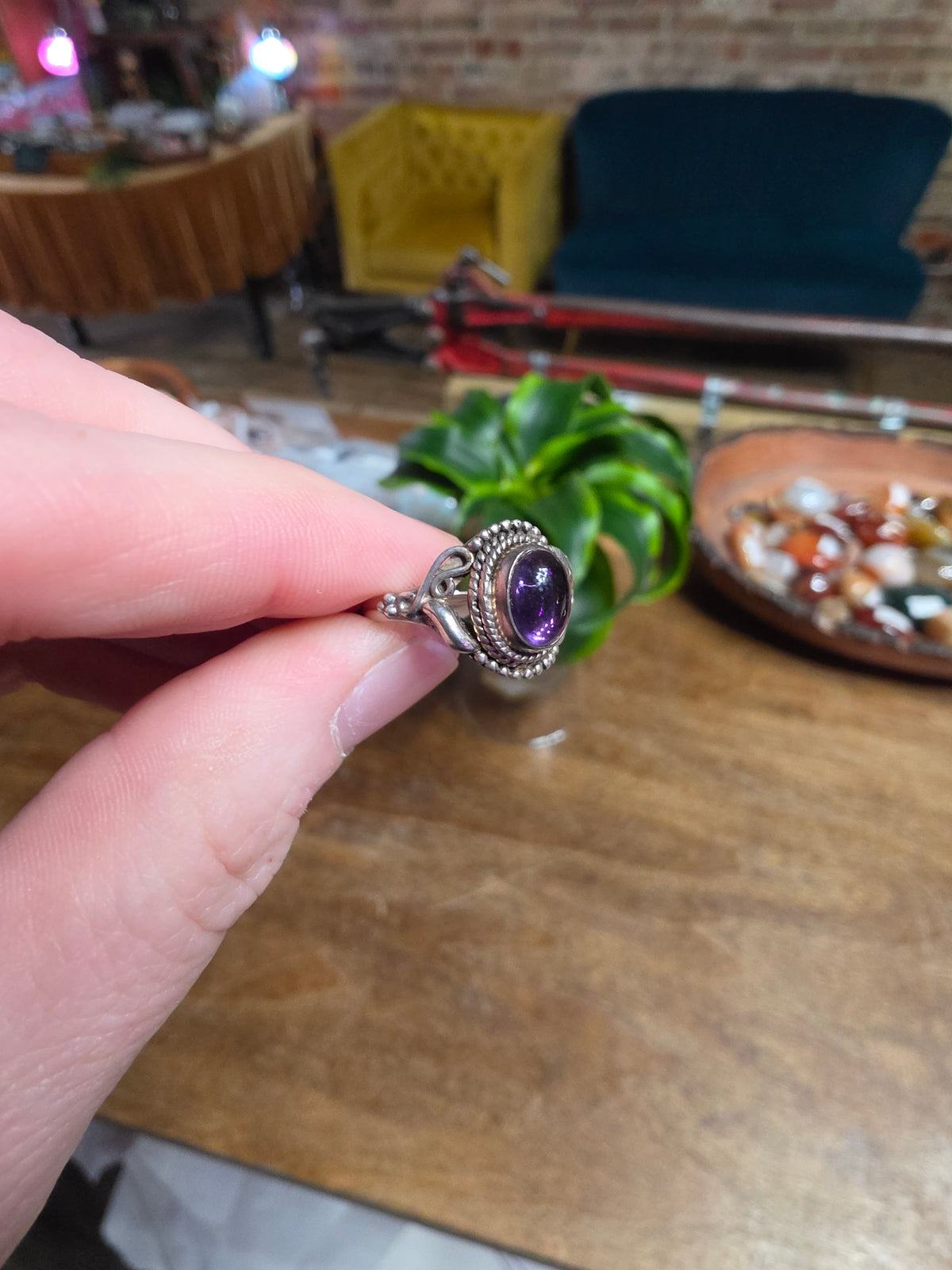 Amethyst Ring Size 7