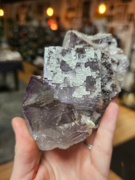 Purple Cubic Fluorite