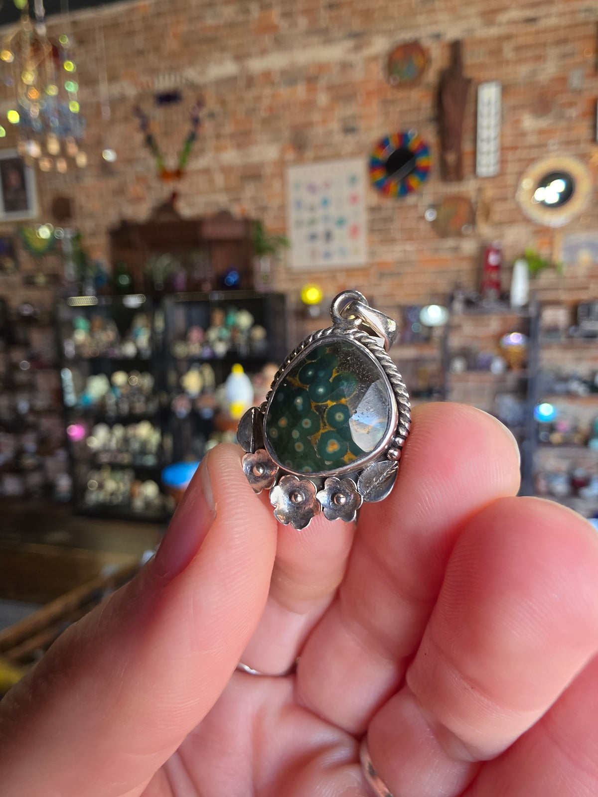 Ocean Jasper Pendant