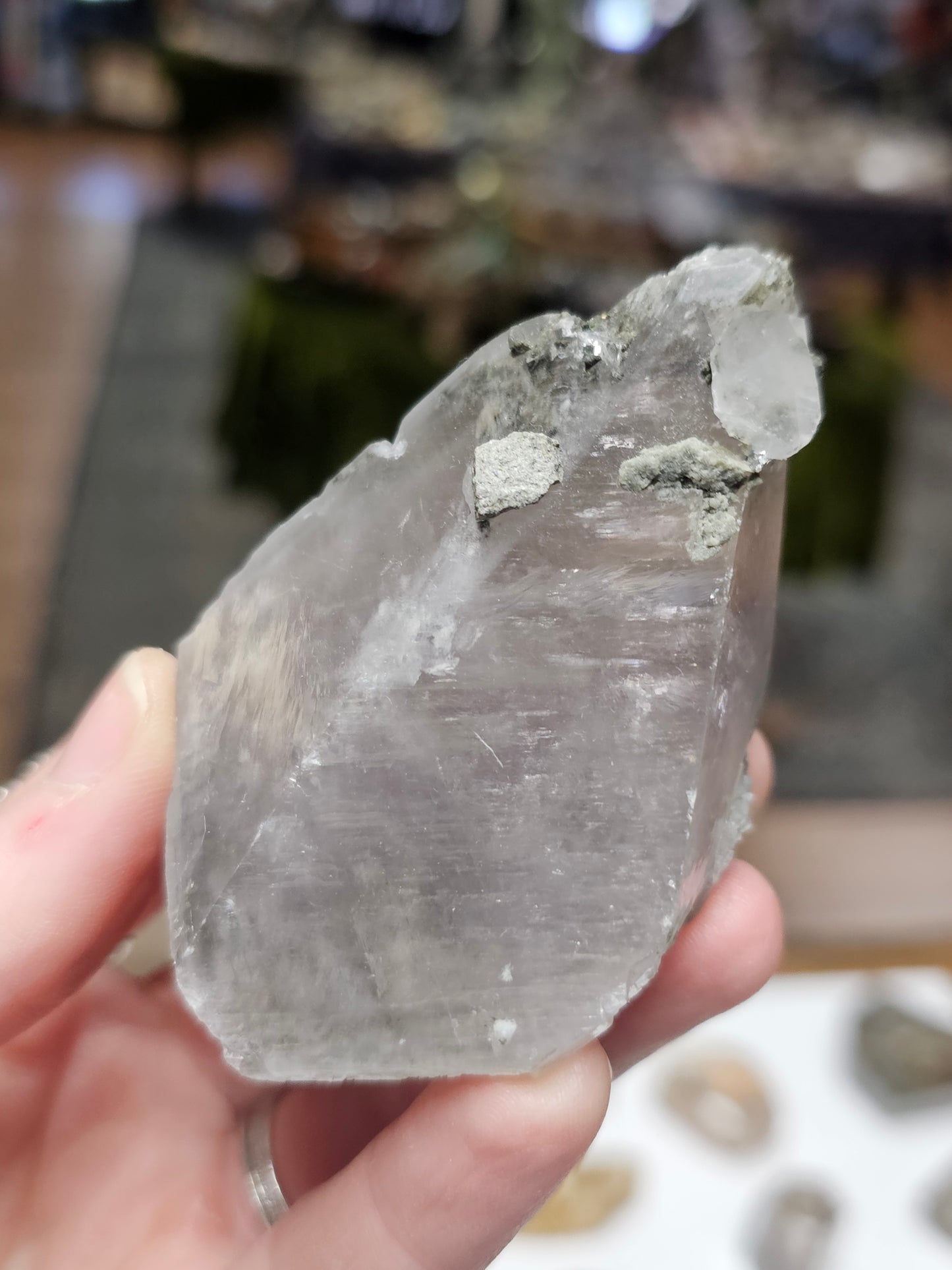 Lilac Calcite
