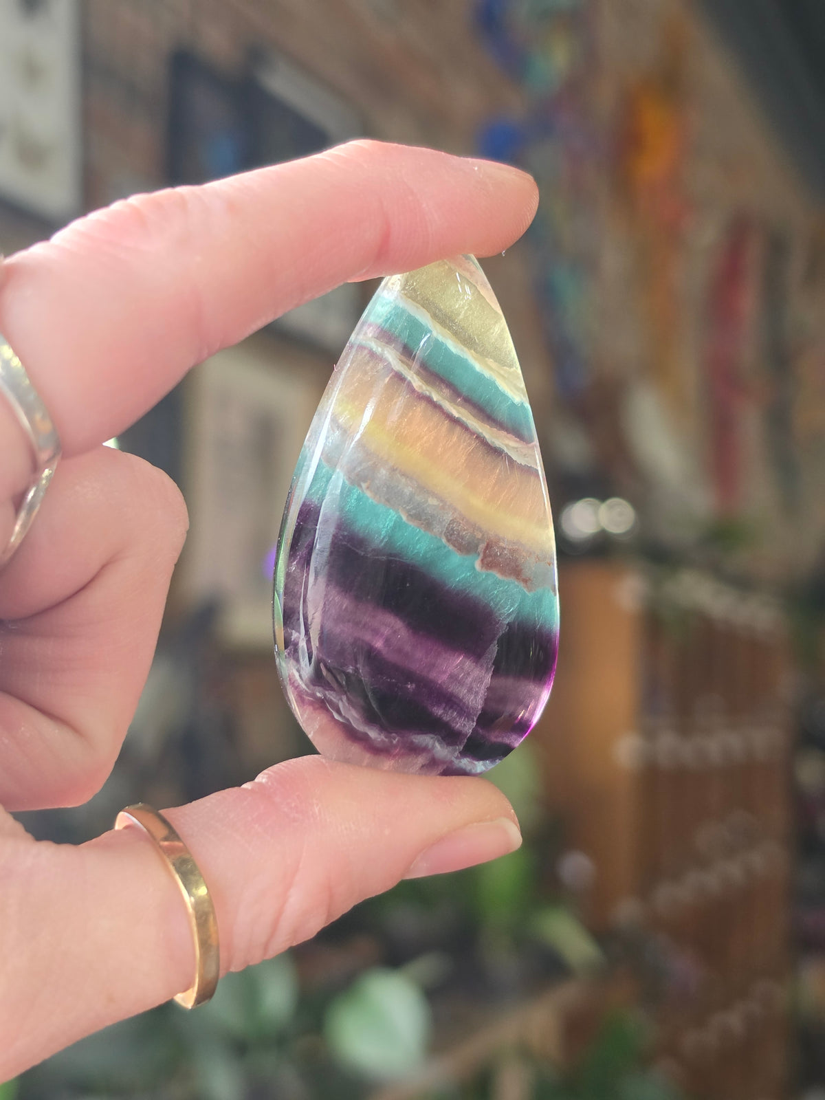 Fluorite Cabochon