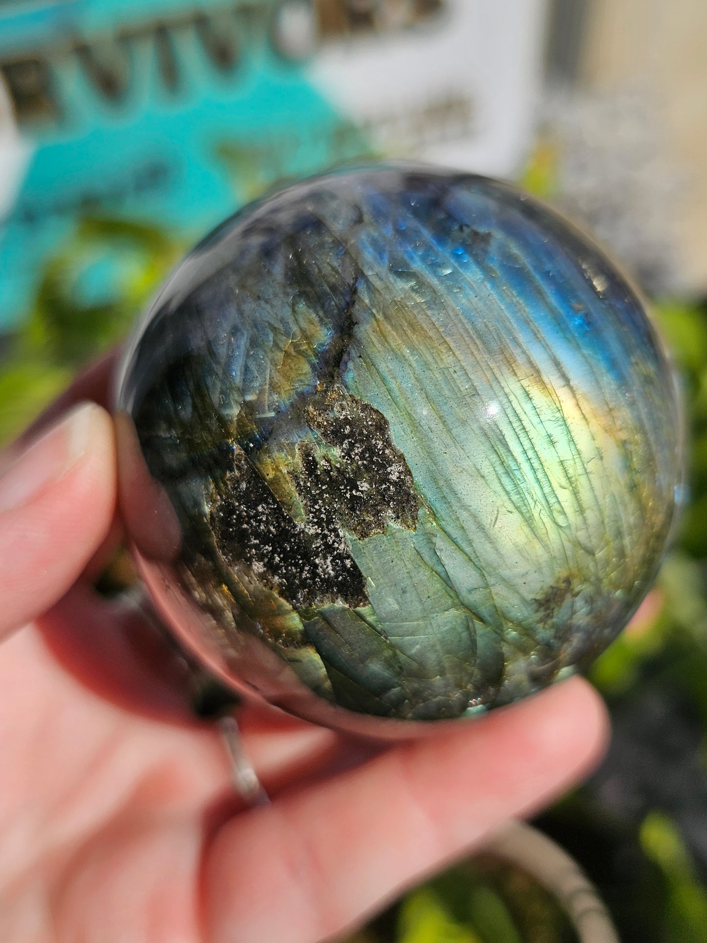 Labradorite Sphere