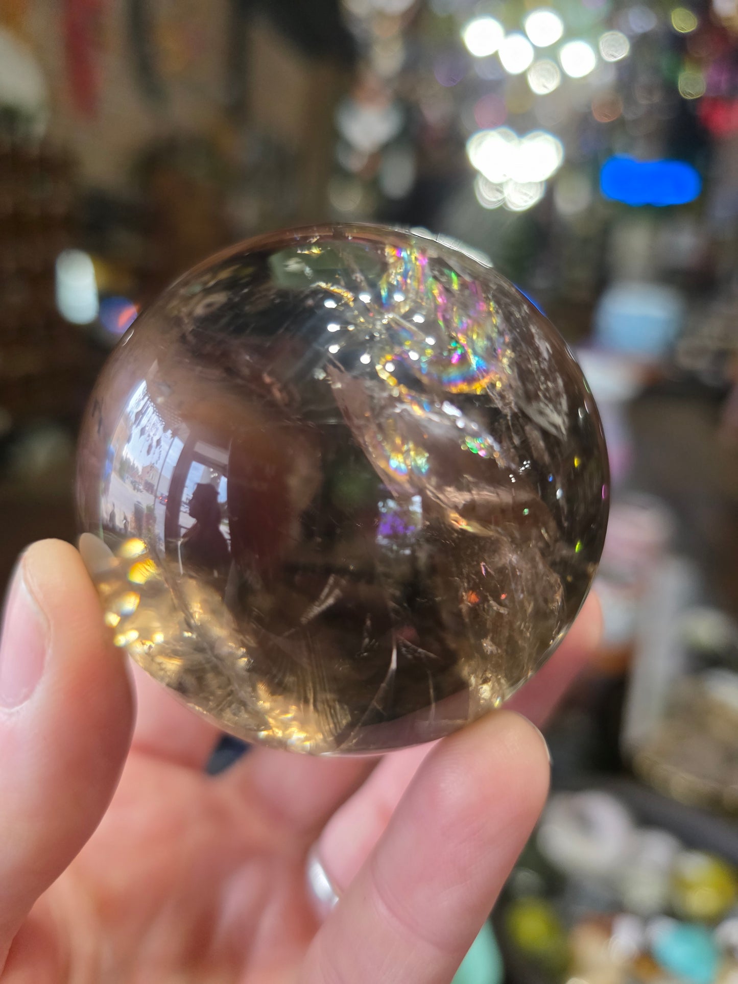 Smoky Quartz Sphere