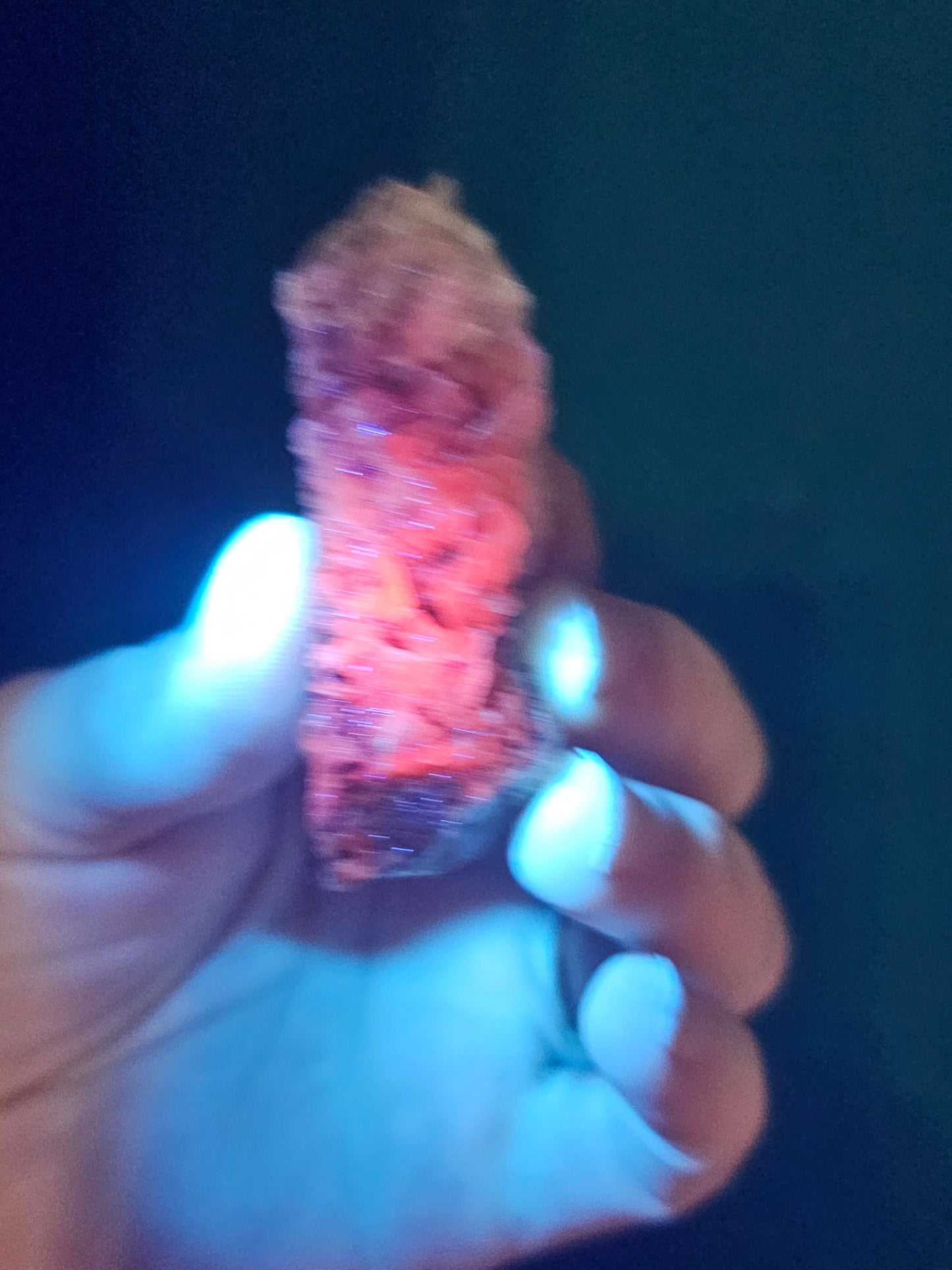 Calcite on Quartz