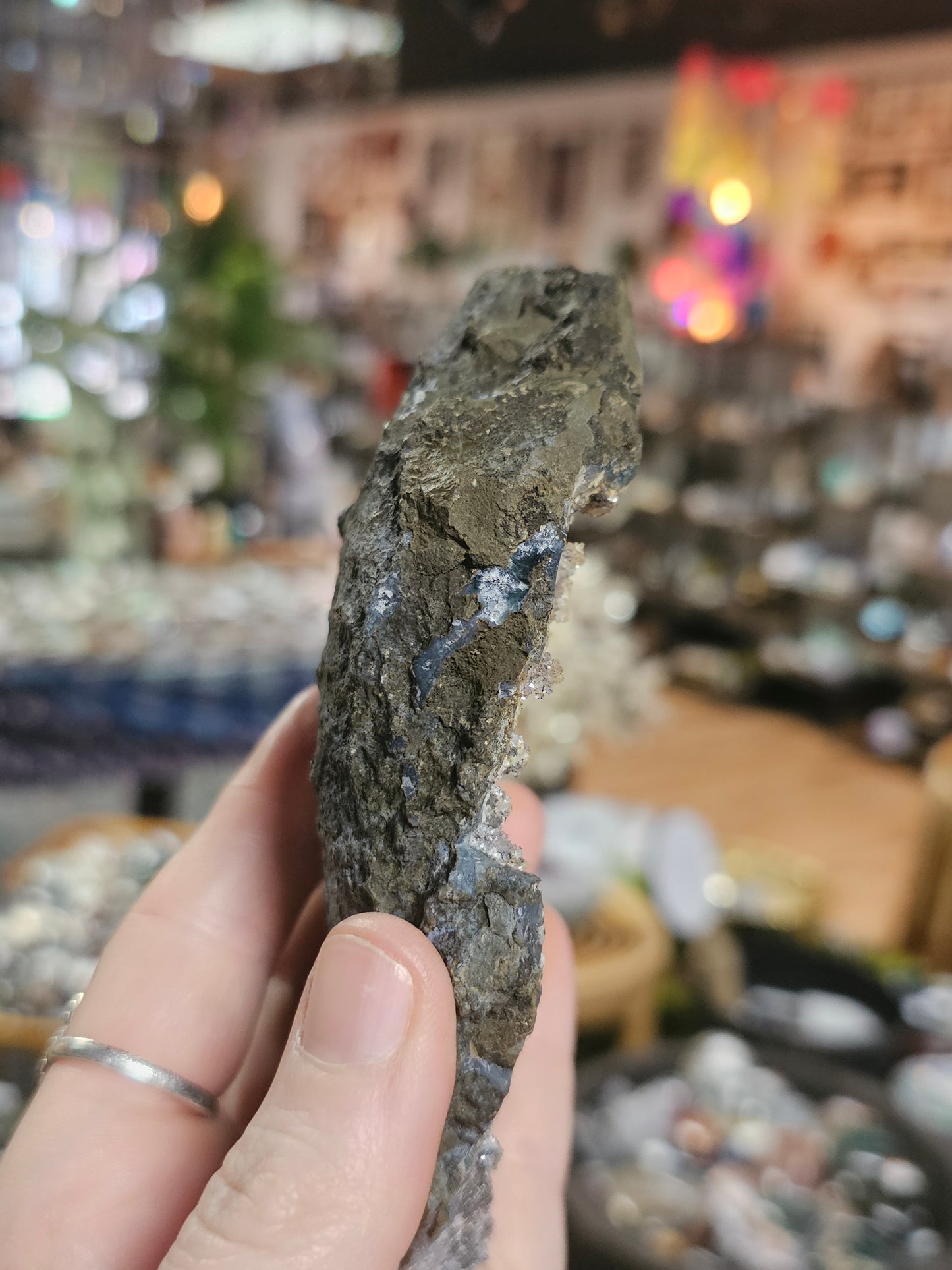 Black Amethyst Cluster