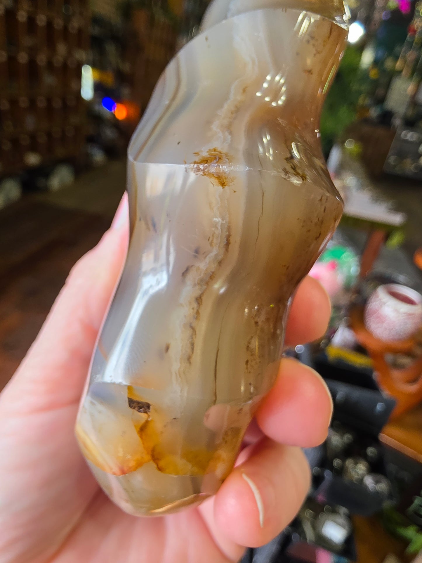Dendritic Agate Flame