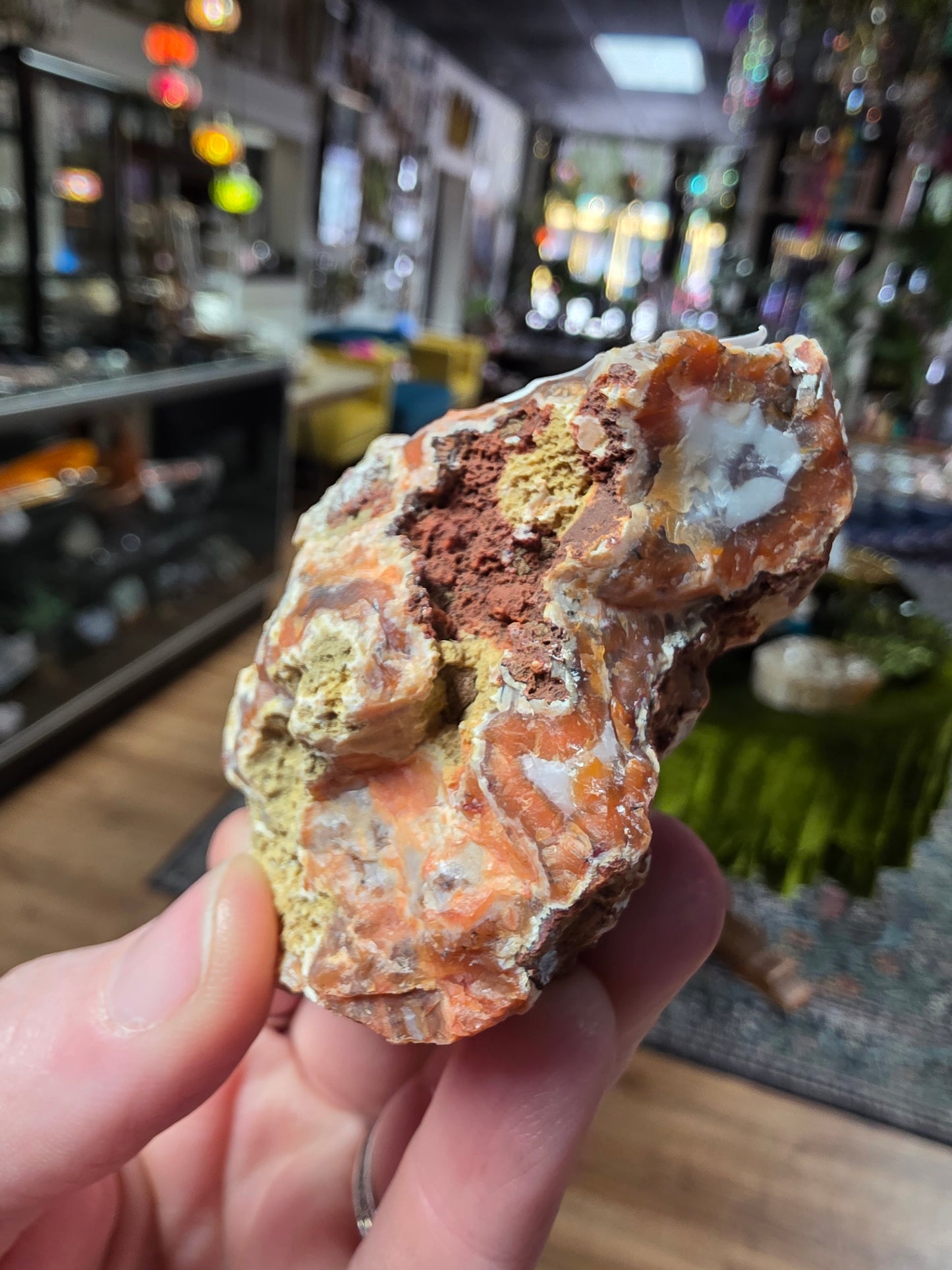 Rutilated Berber Agate