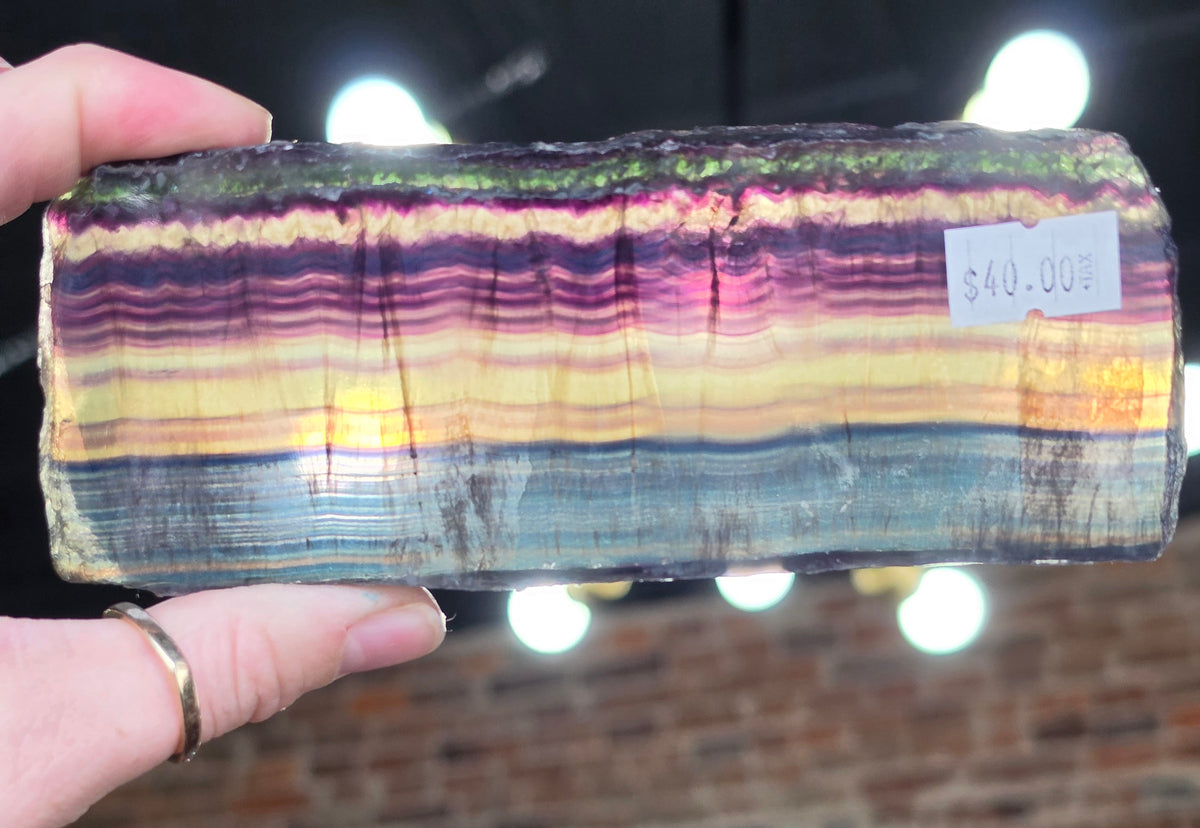 Polished Fluorite Window