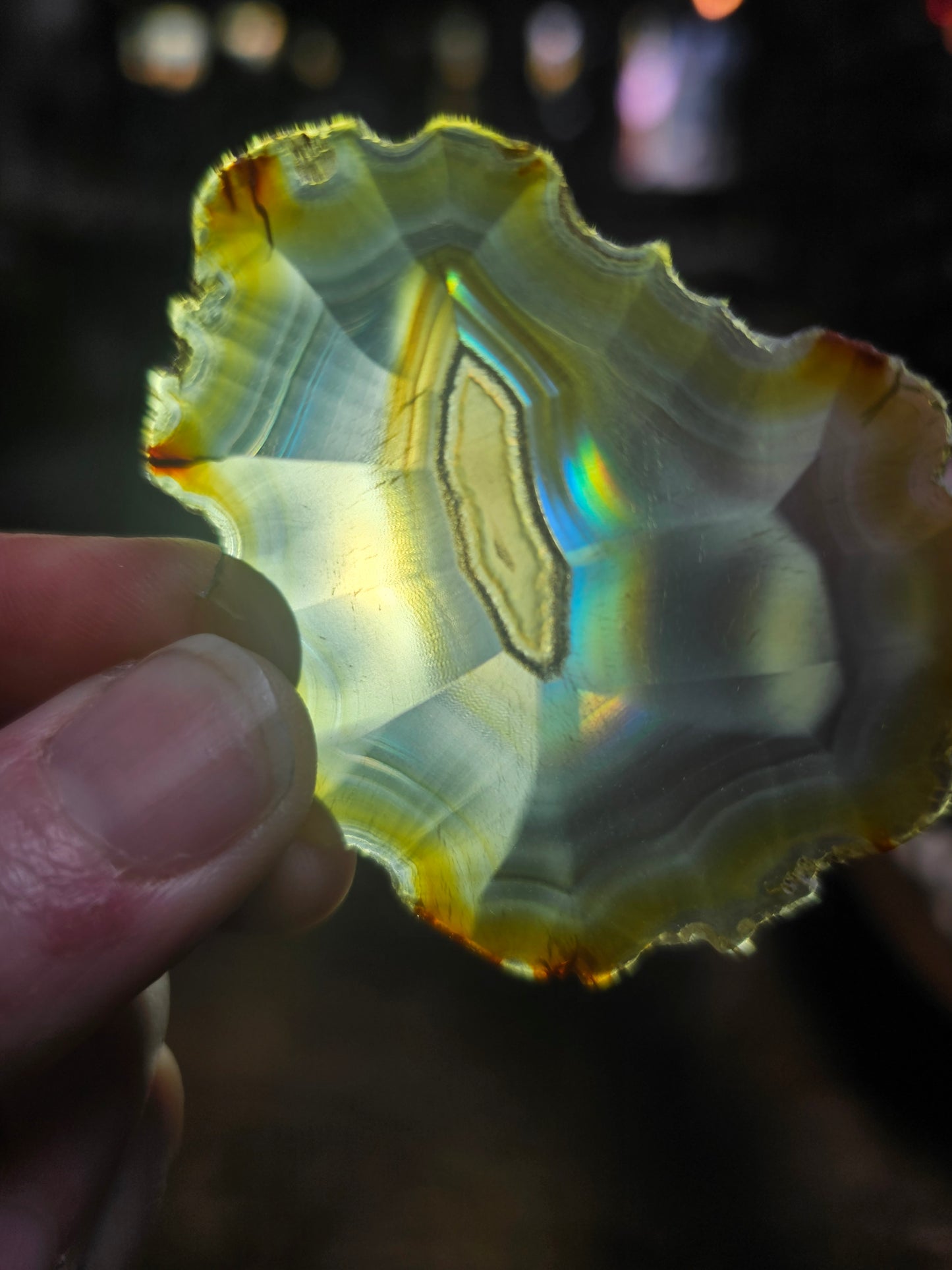 Iris Agate Slab