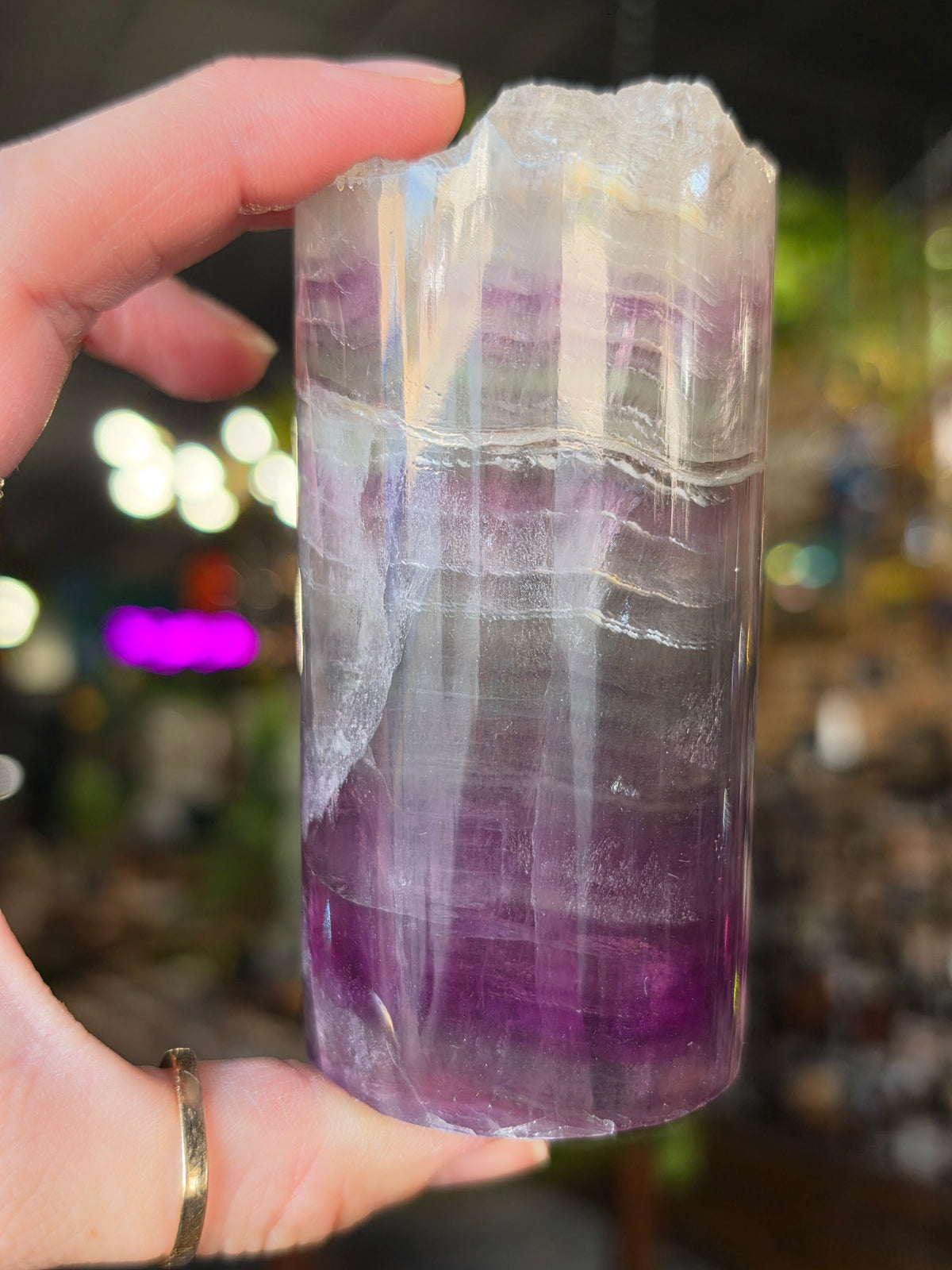Fluorite Cylinder