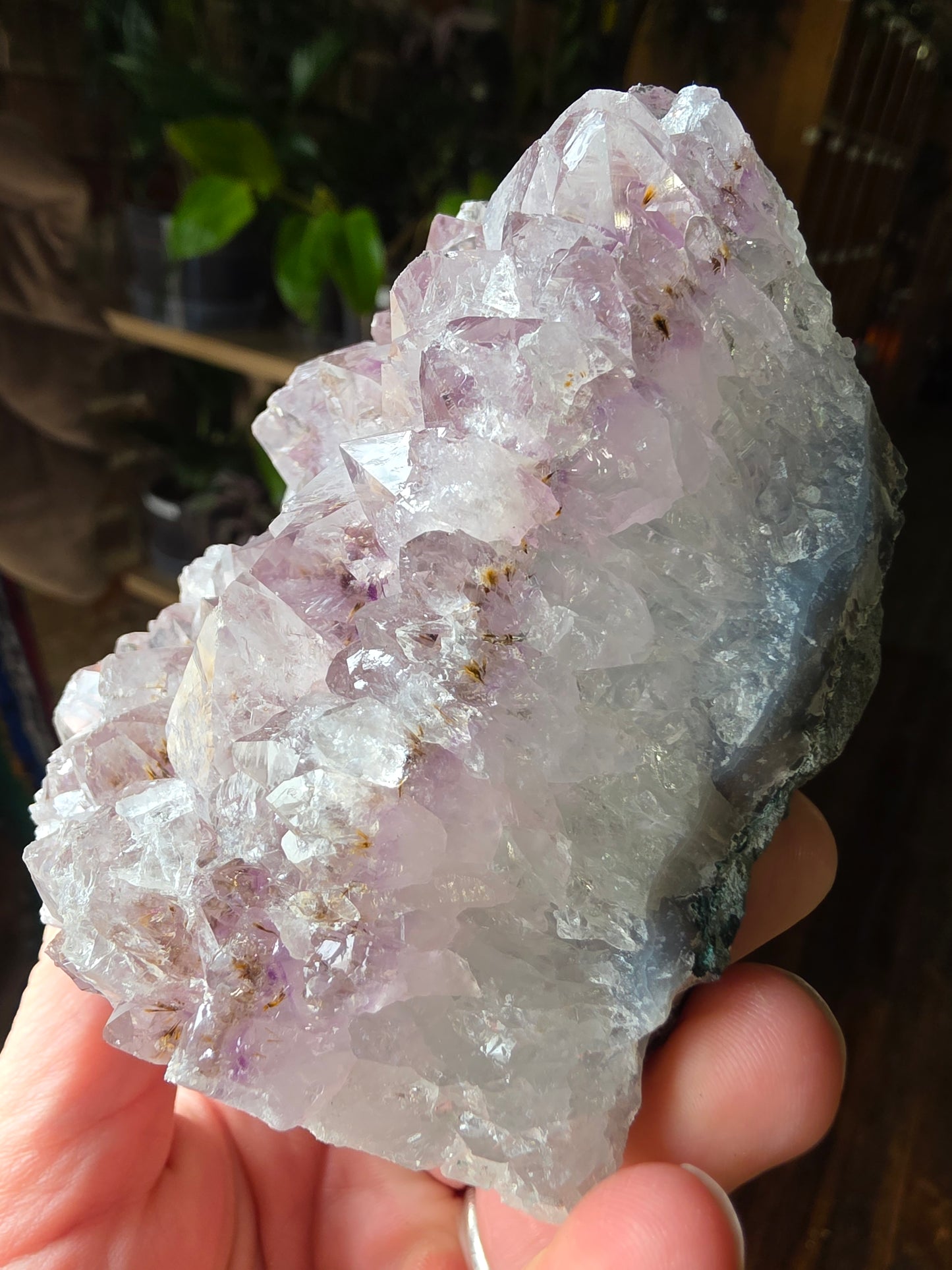 Included Amethyst Cluster