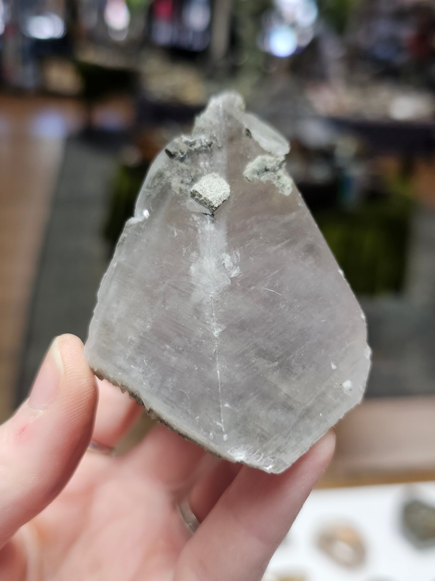 Lilac Calcite
