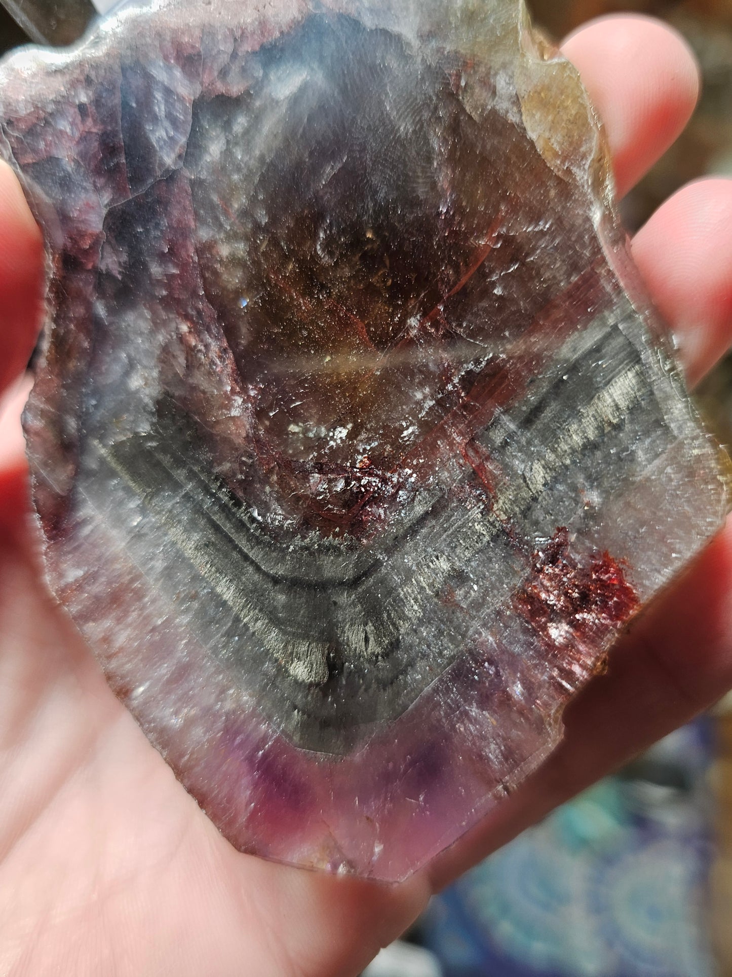 Included Amethyst with Citrine*