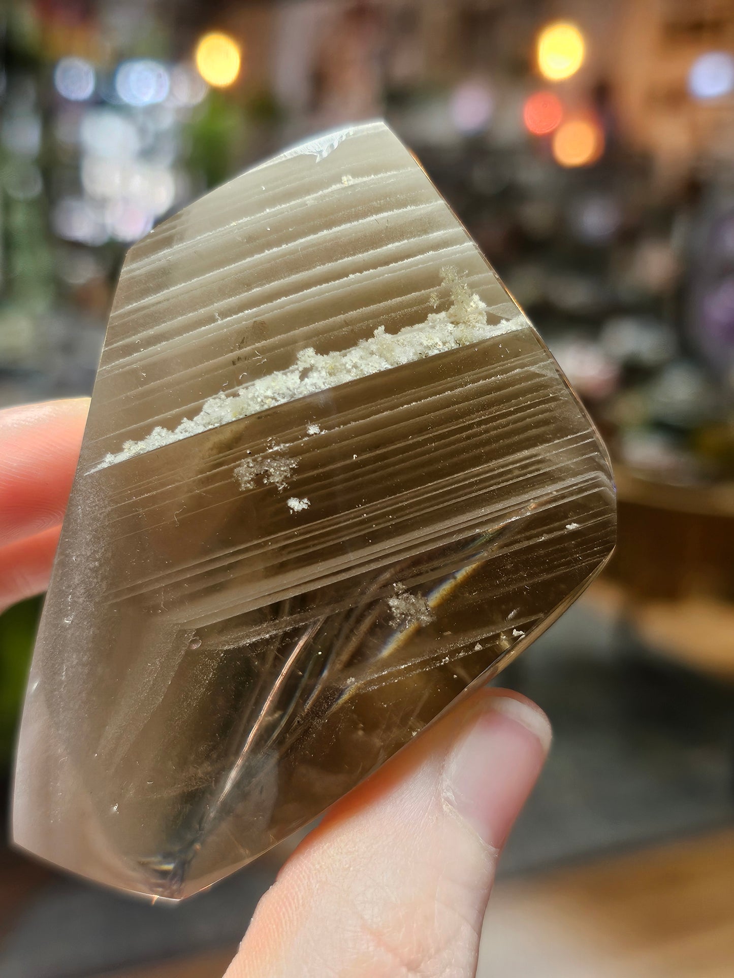 Phantom Inclusion Smoky Quartz