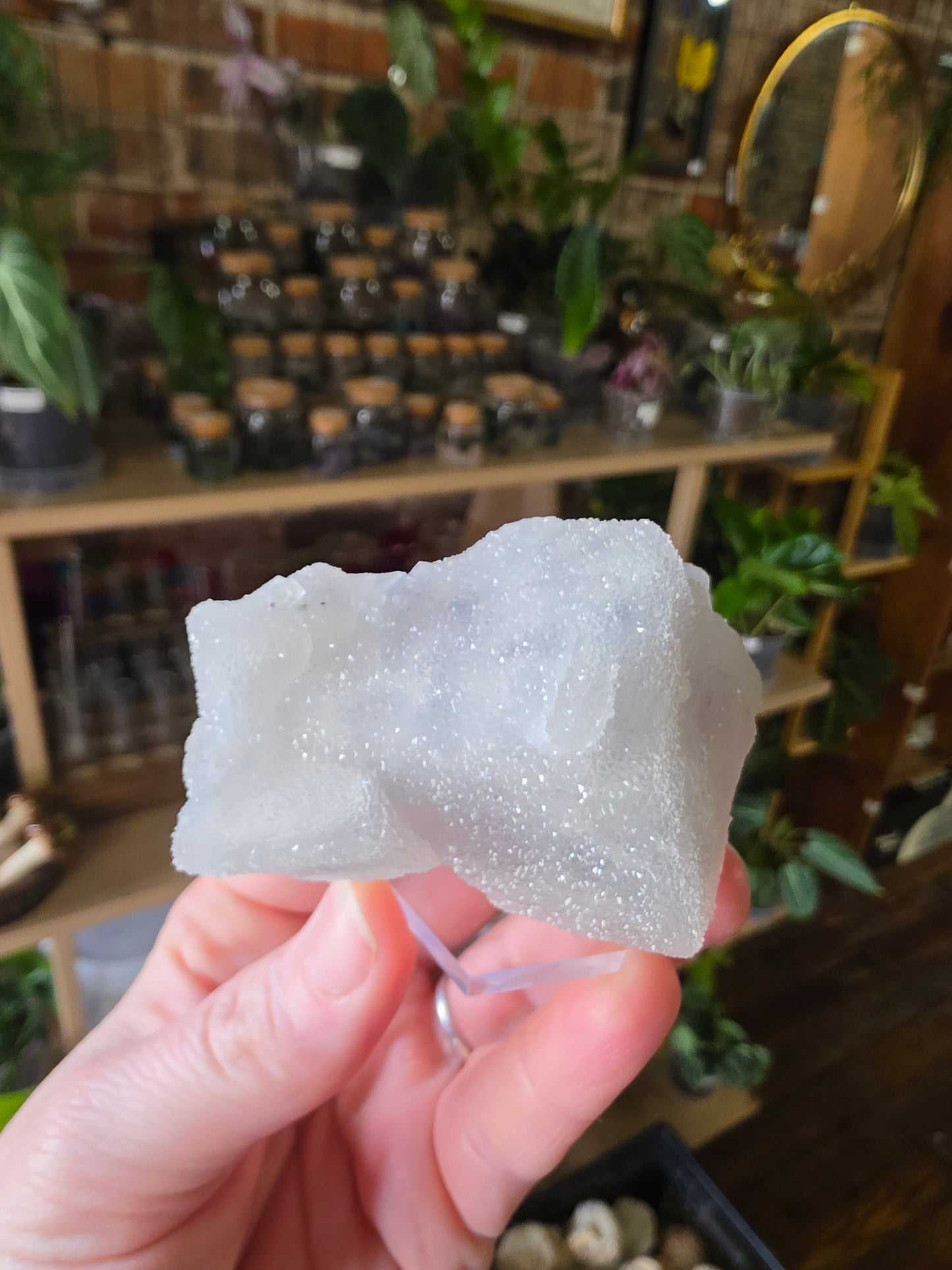 Sugar Fluorite Cube