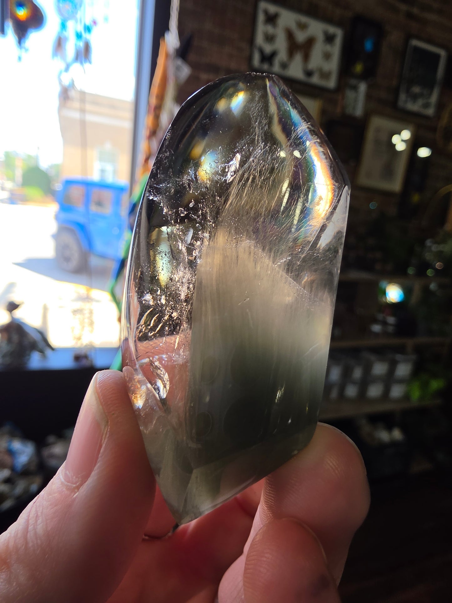 Blue Tera Quartz ( Blue Amphibole)