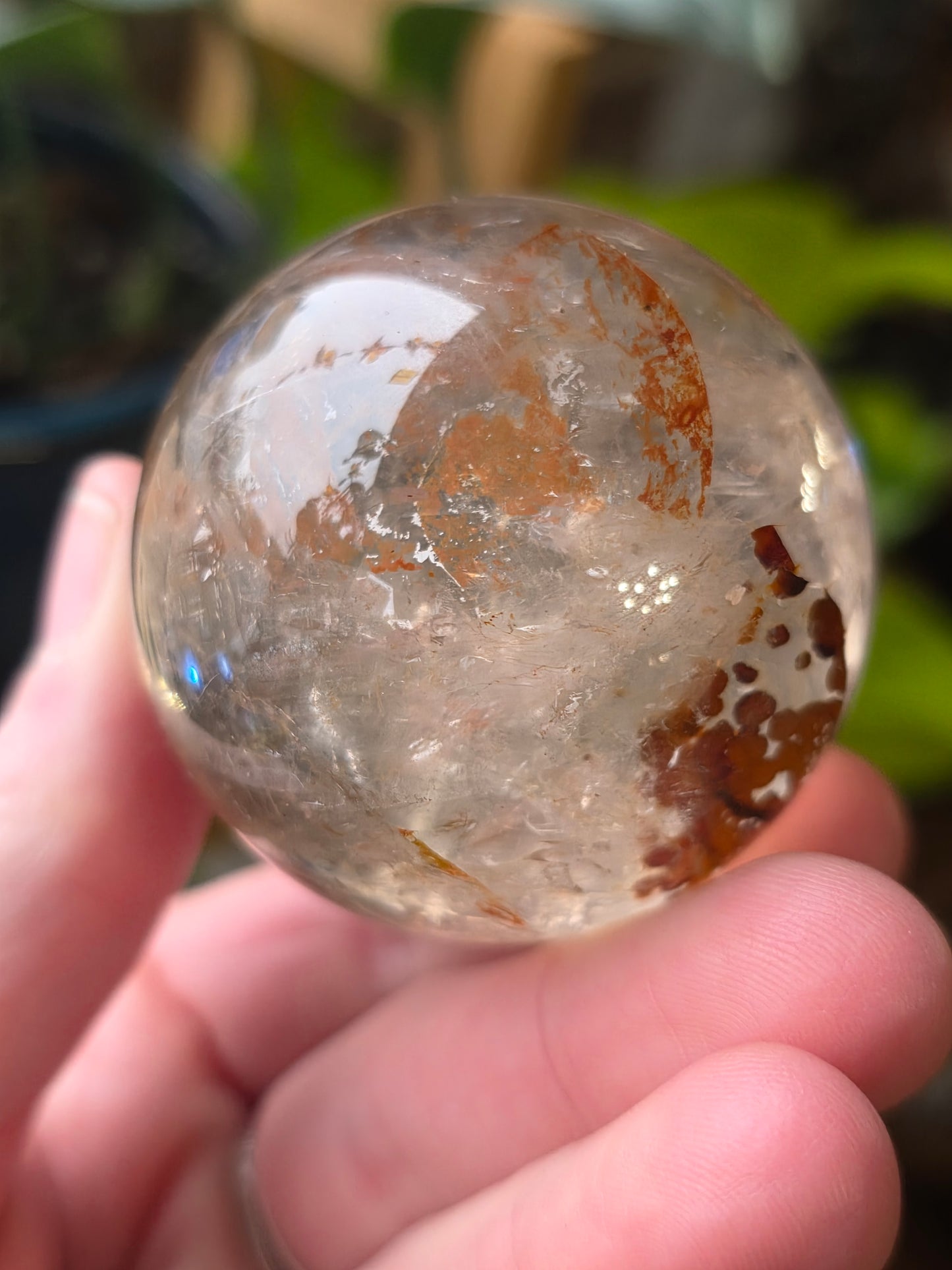 Included Quartz Sphere