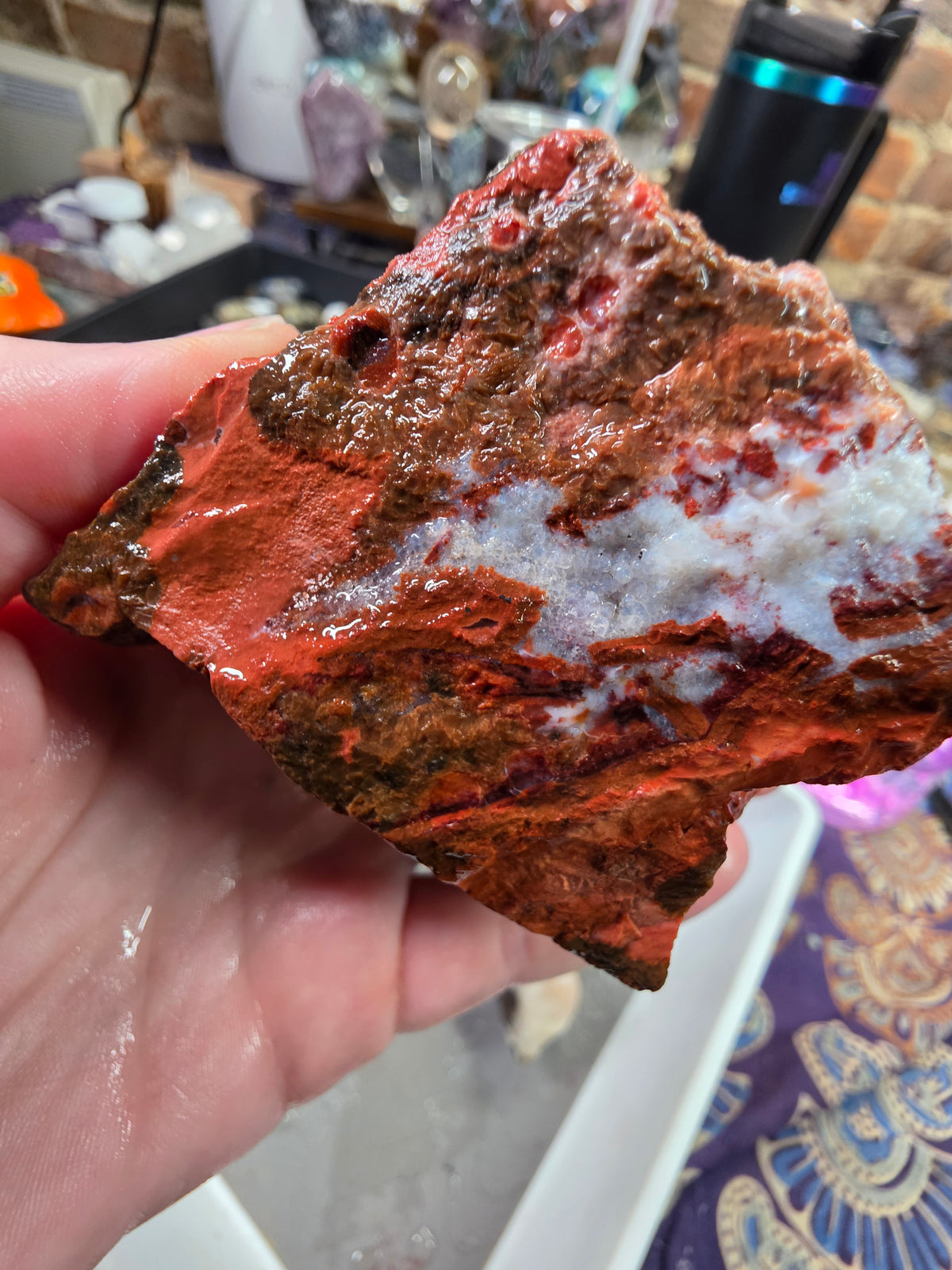 Orbicular Jasper Rough