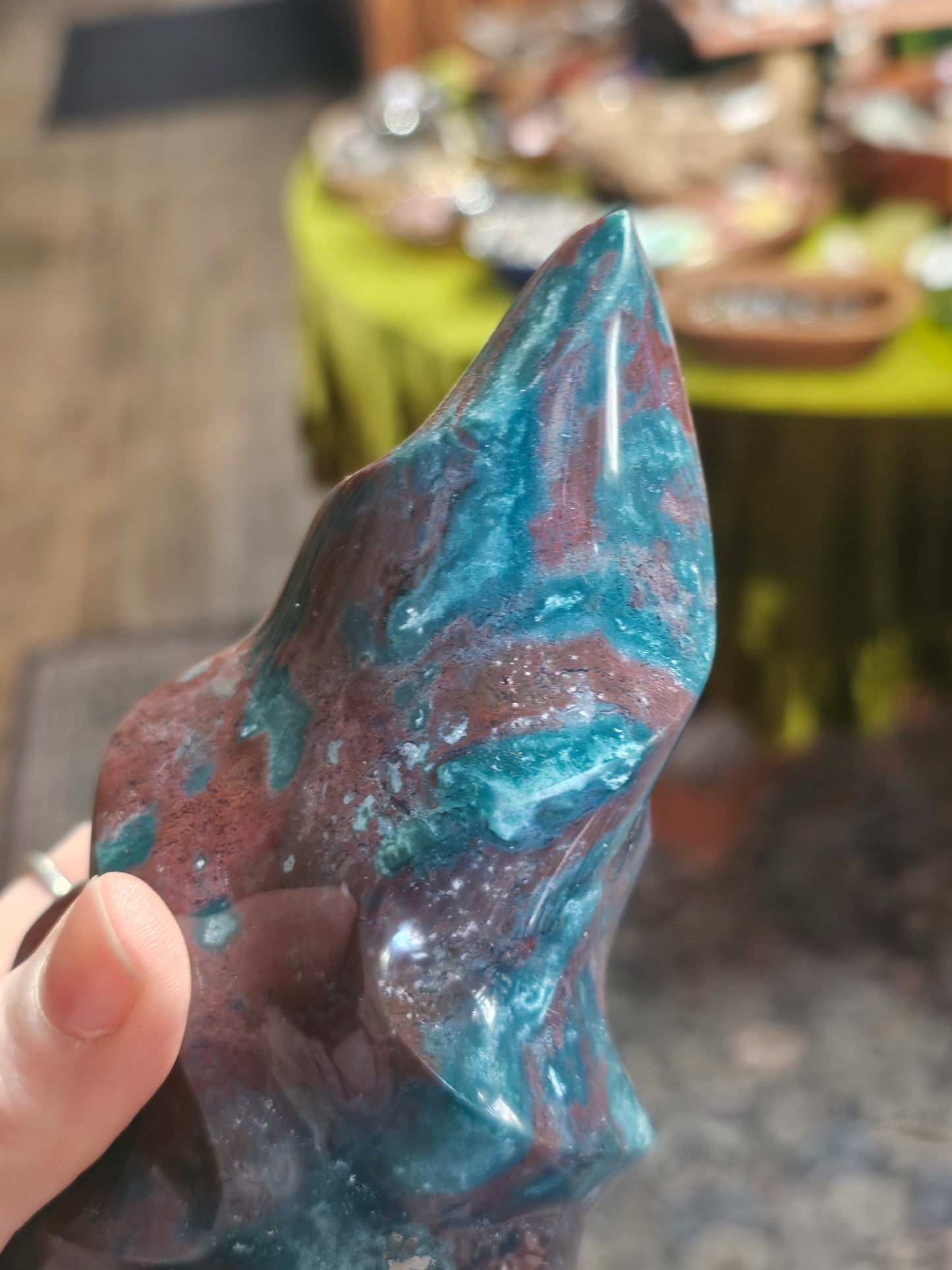 Ocean Wave Jasper Flame