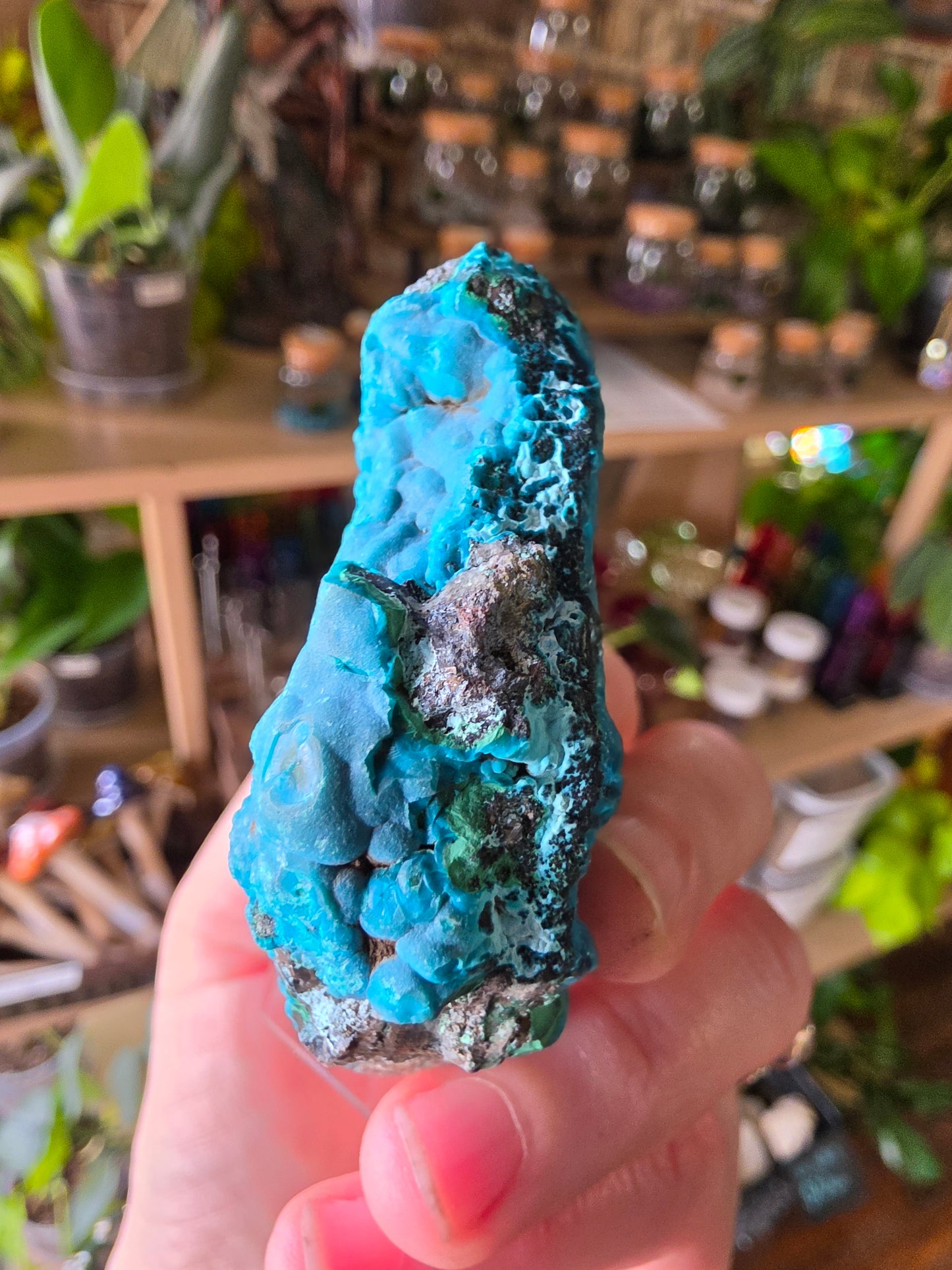 Chrysocolla and Malachite