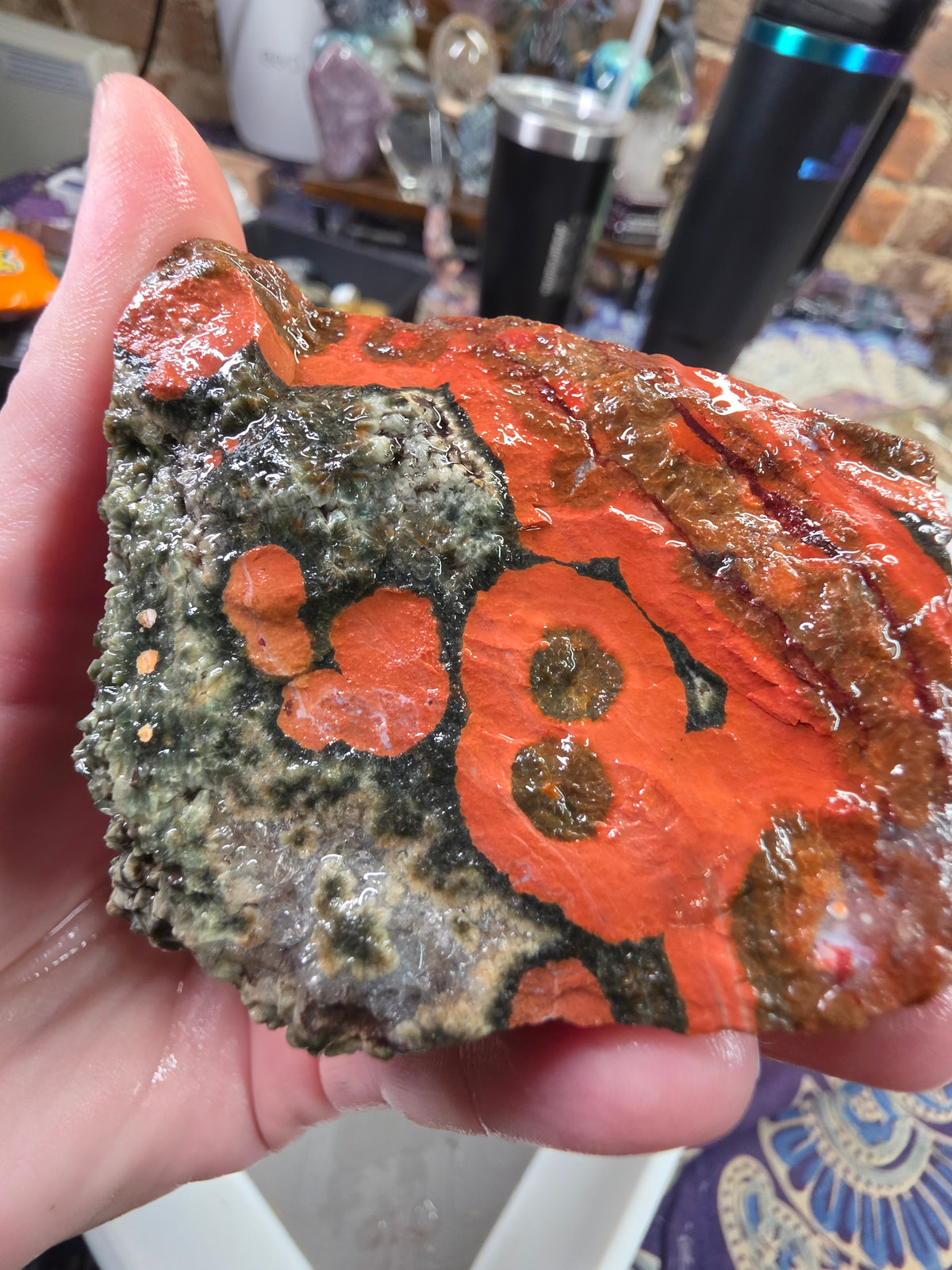 Orbicular Jasper Rough