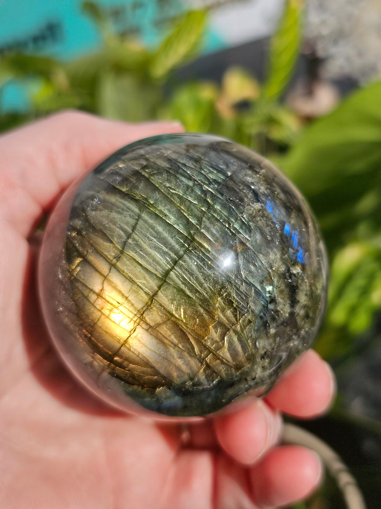 Labradorite Sphere