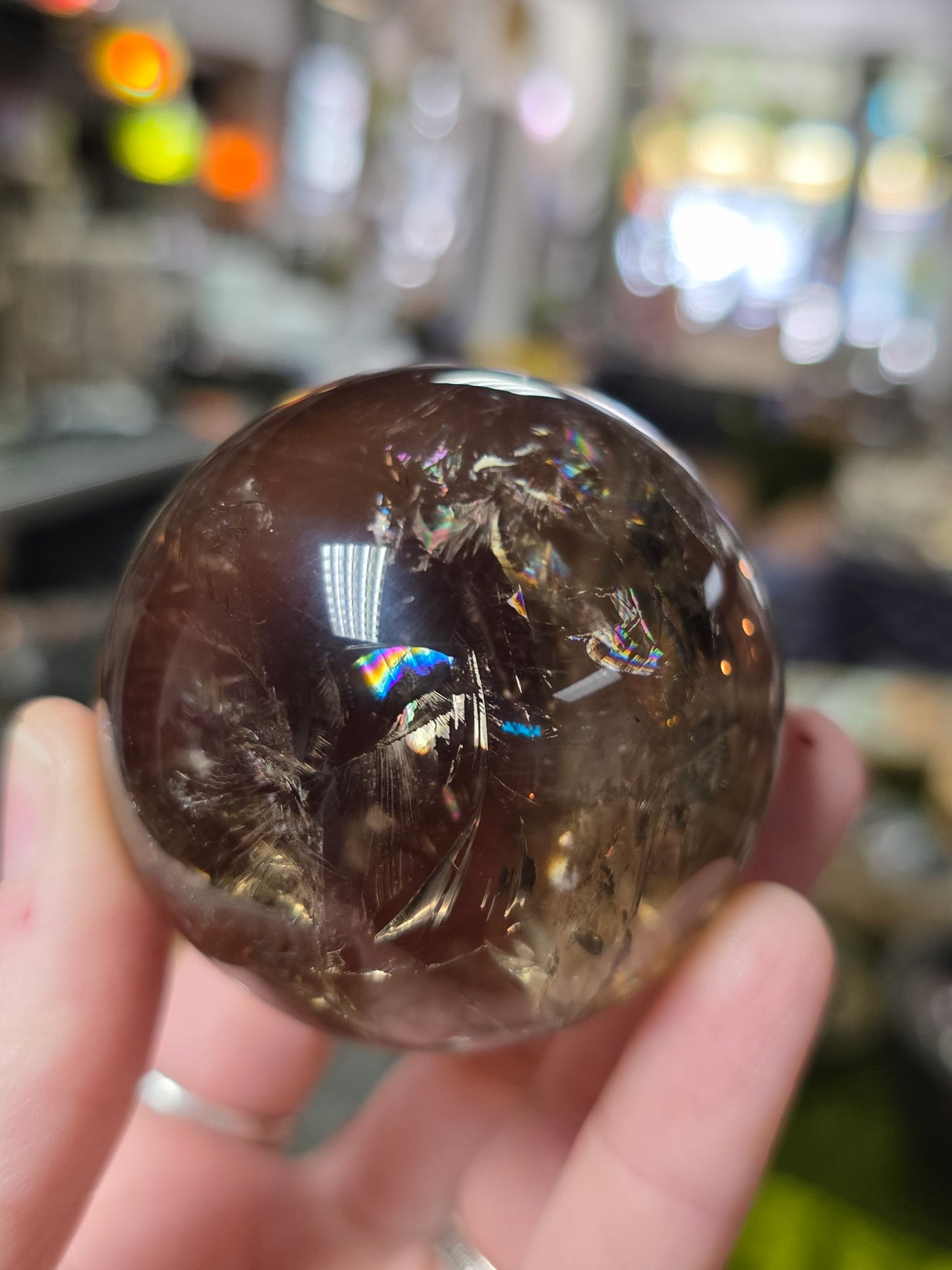 Smokey Quartz Sphere