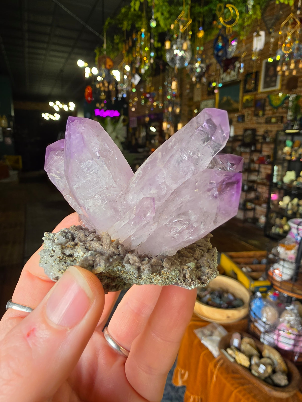 Vera Cruz Amethyst on Dolomite