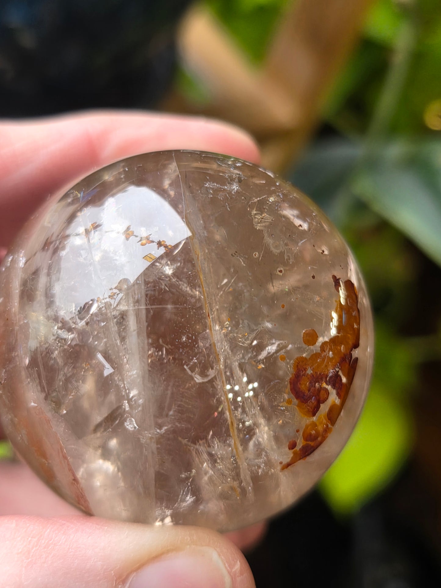 Included Quartz Sphere
