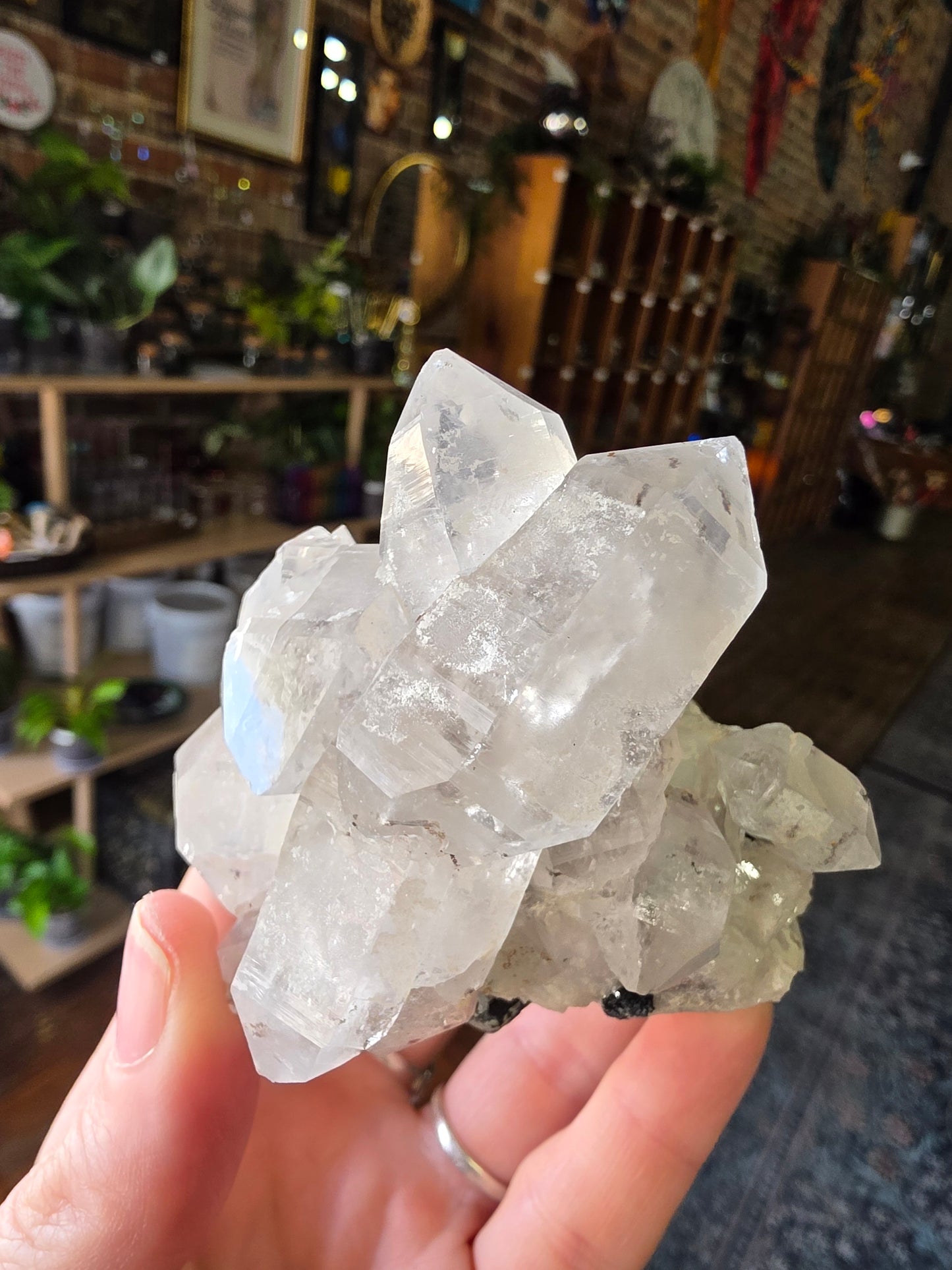 Black Tourmaline and Quartz On Albite