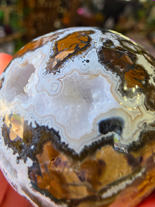Canyon Jasper Sphere ( Brecciated Jasper)