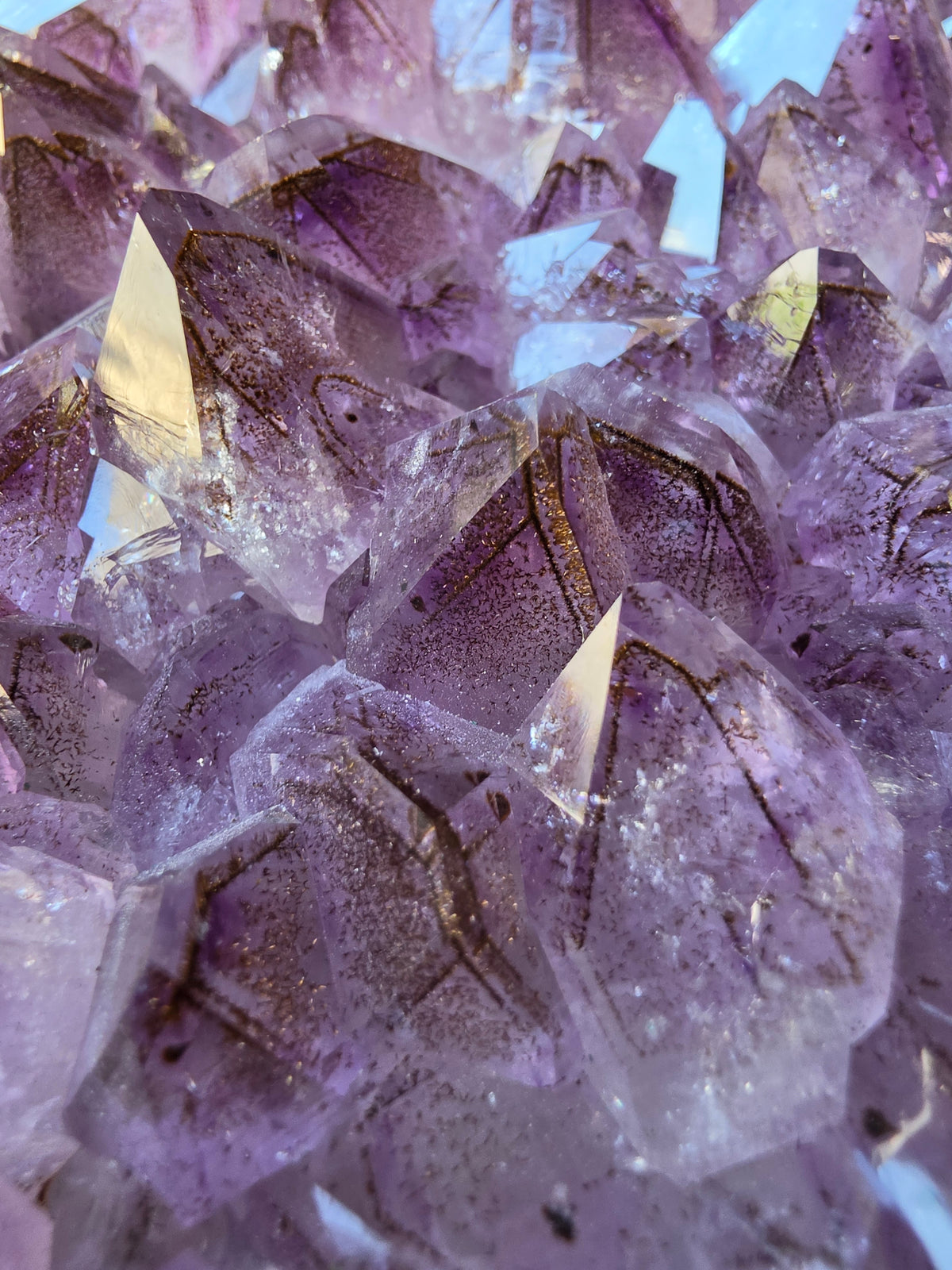 Included Amethyst Cluster