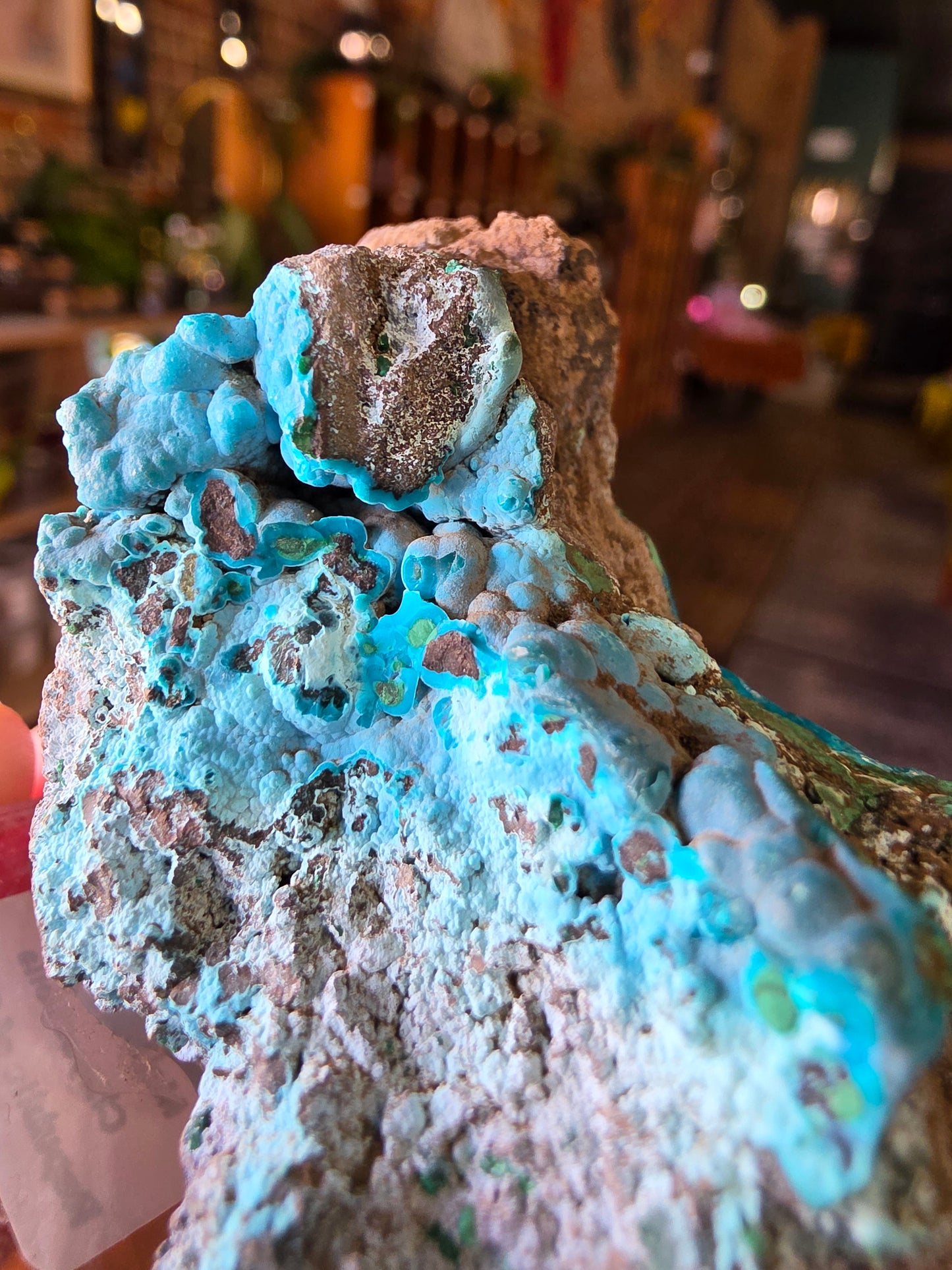 Chrysocolla and Malachite