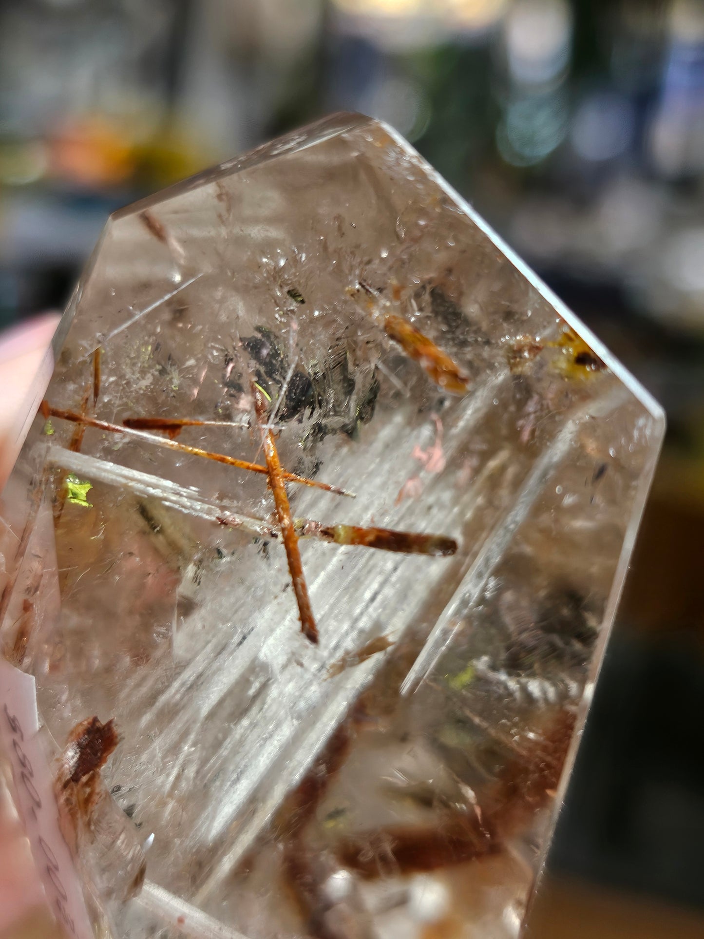 Amphibole in Quartz