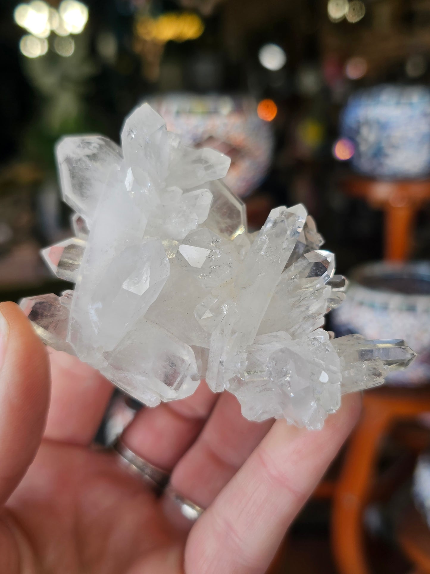 Faden Quartz Cluster