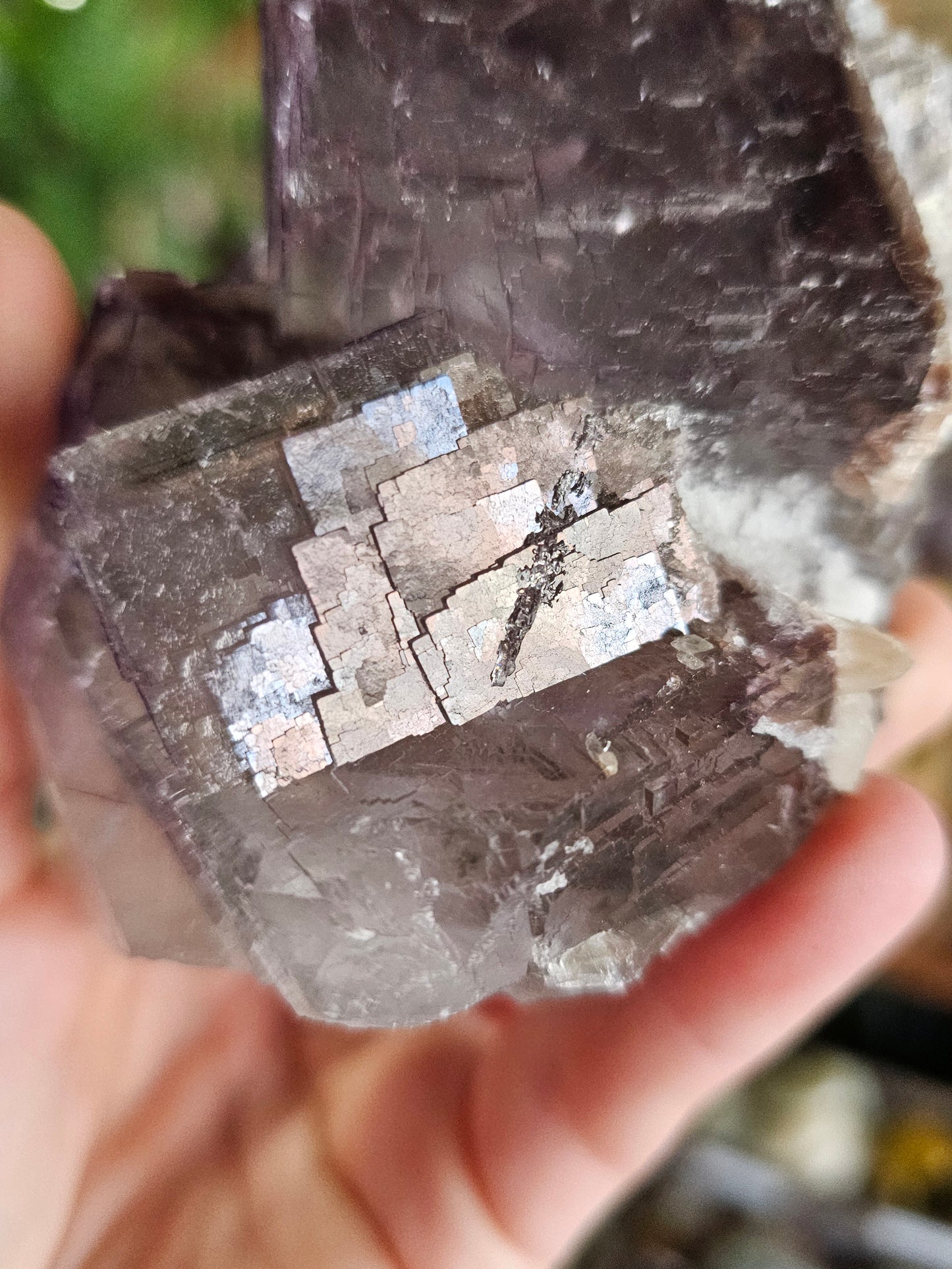 Purple Cubic Fluorite