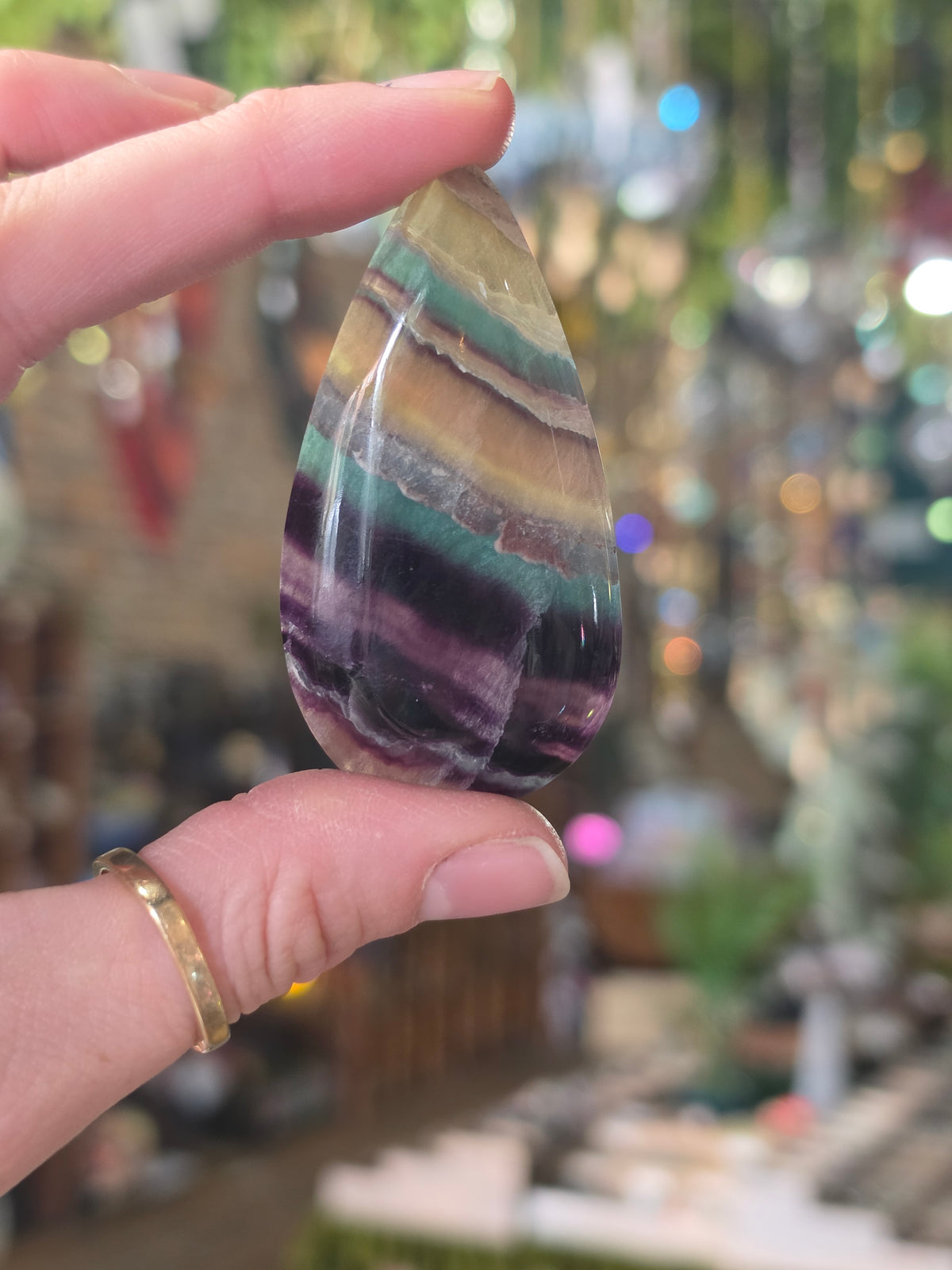 Fluorite Cabochon