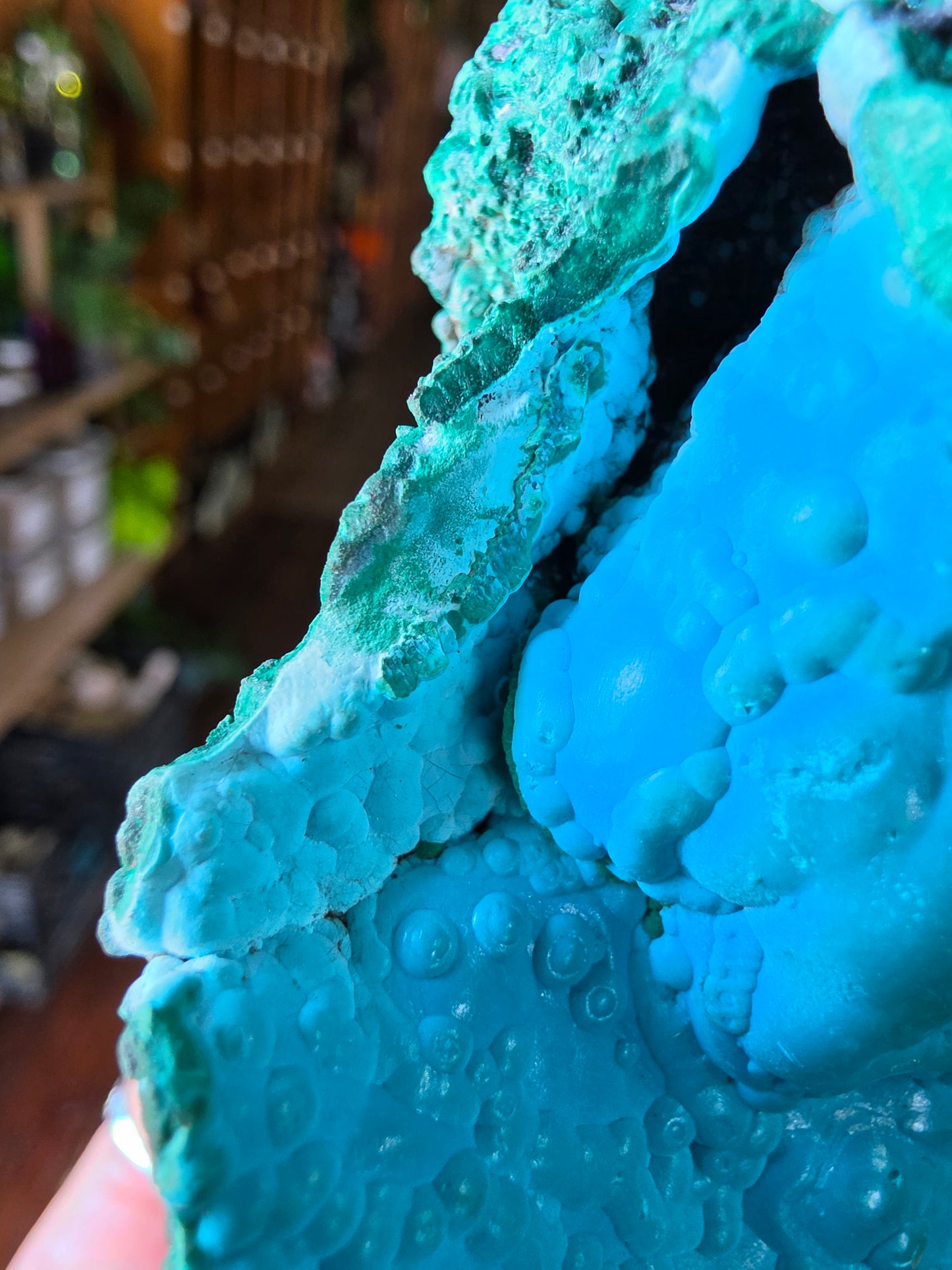 Chrysocolla and Malachite Specimen