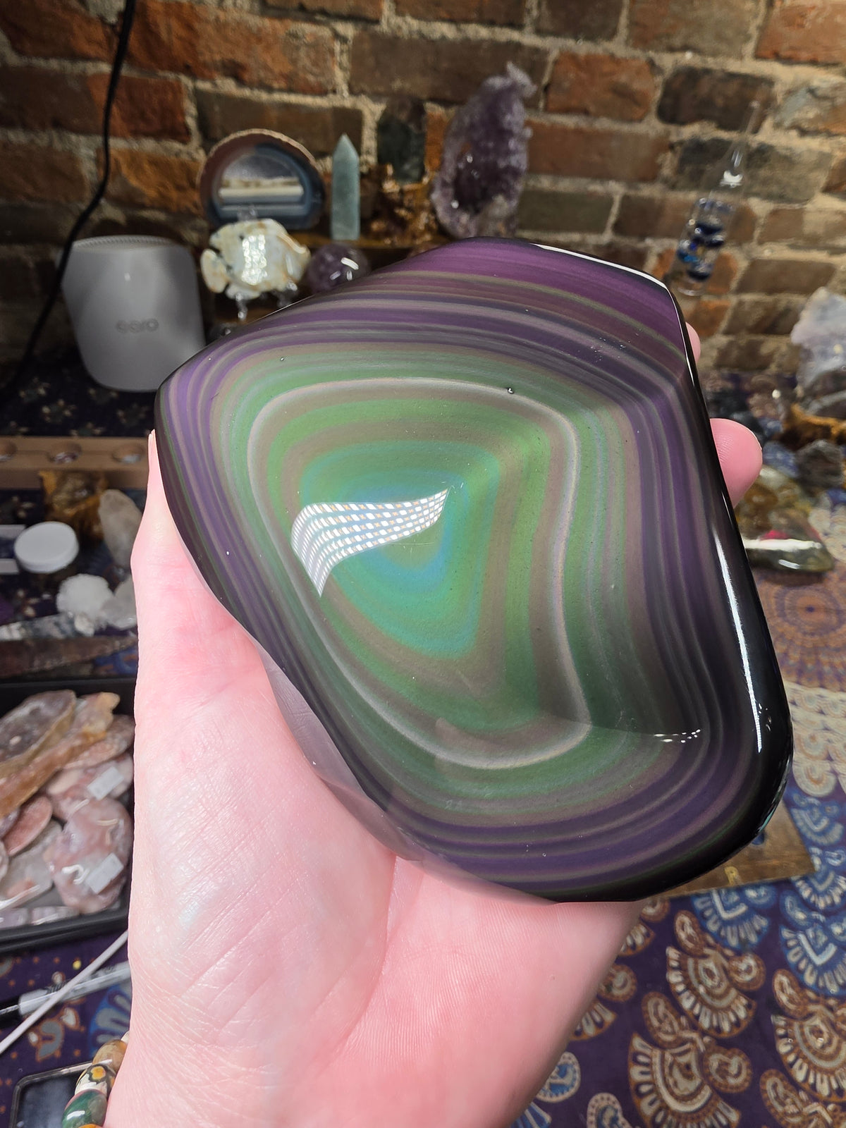 Rainbow Obsidian Freeform