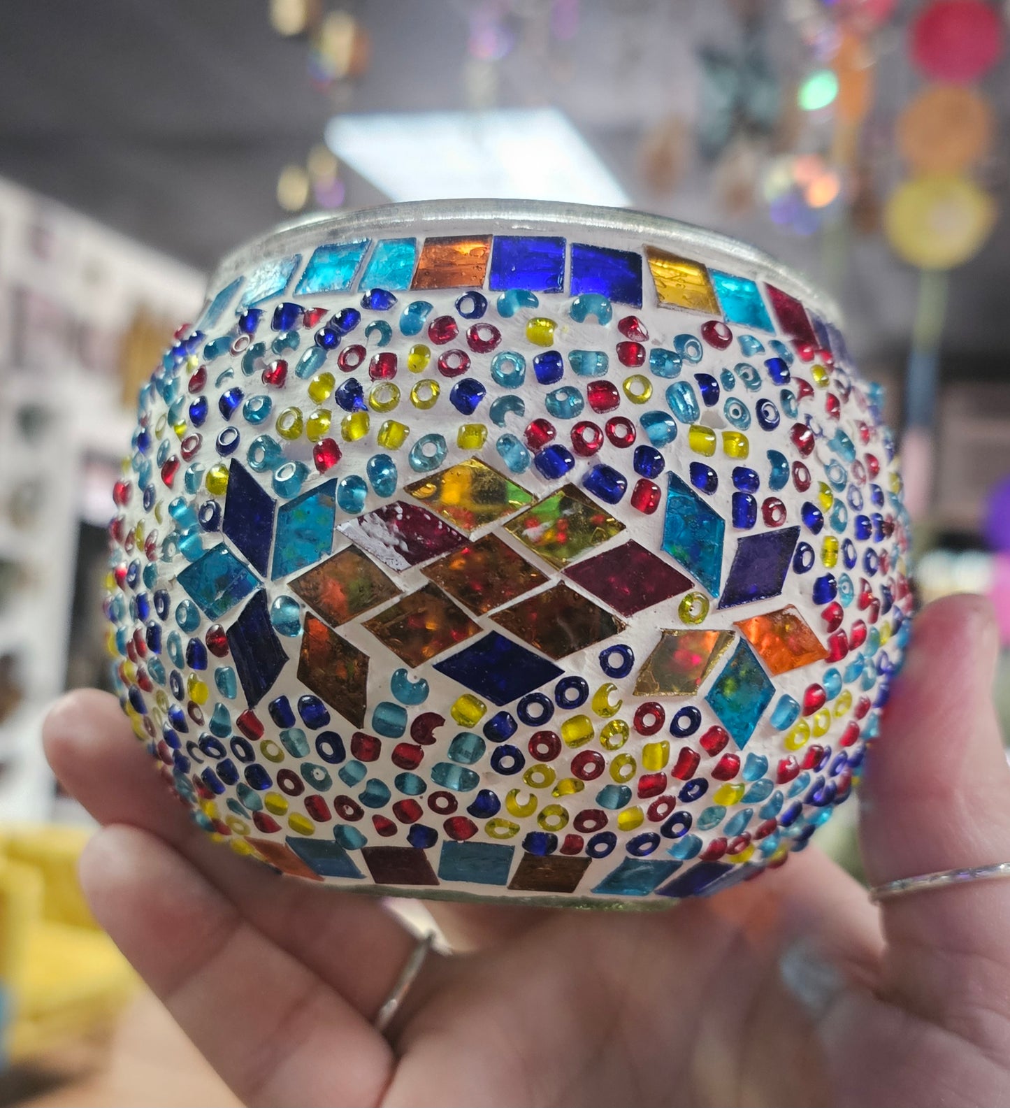 Mosaic Tealight Holder